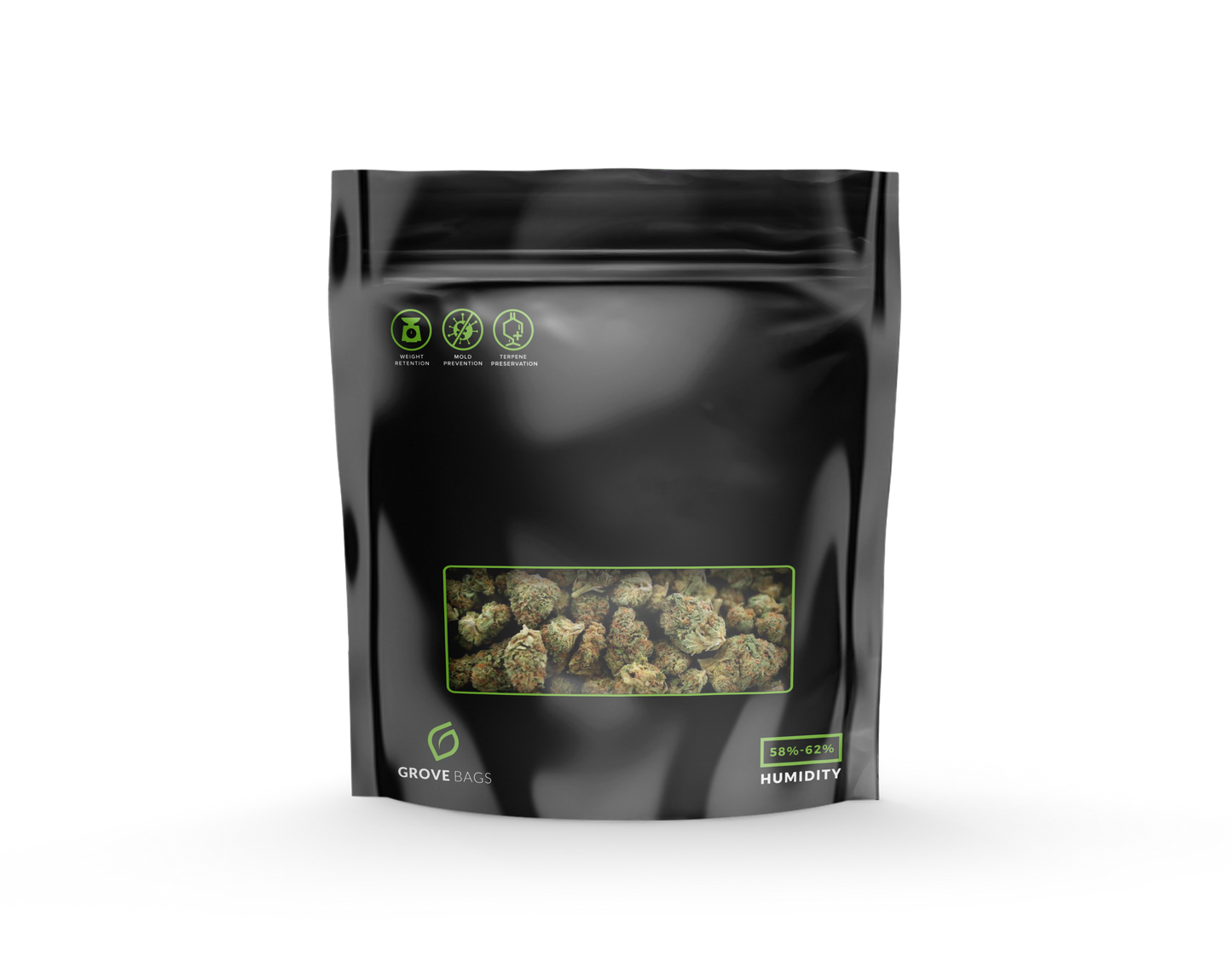 Grove Bags TerpLoc 1/2 Pound Window Pouch – Single