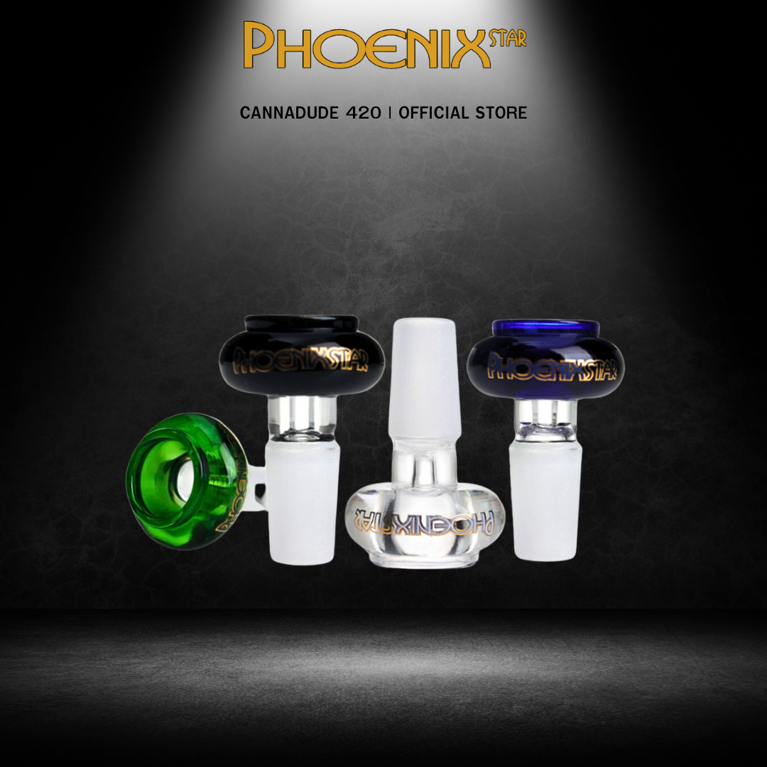 Phoenix Star Water Pipe Bowl with Logo