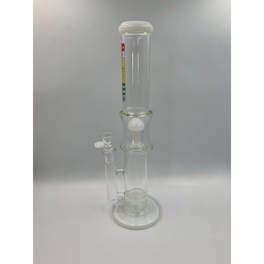 PURE Rasta Glass Bong 16 Inches
