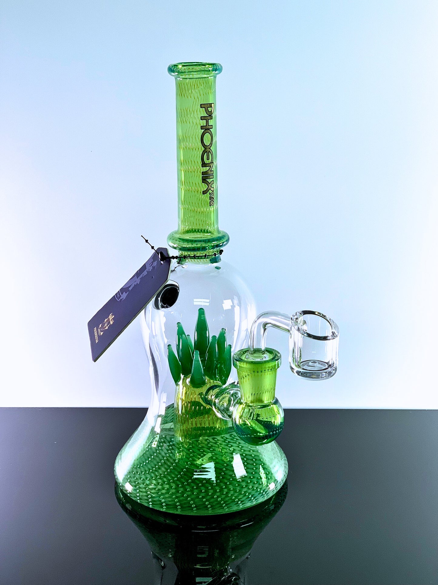 Pineapple Perc Dab Rig 9 Inches