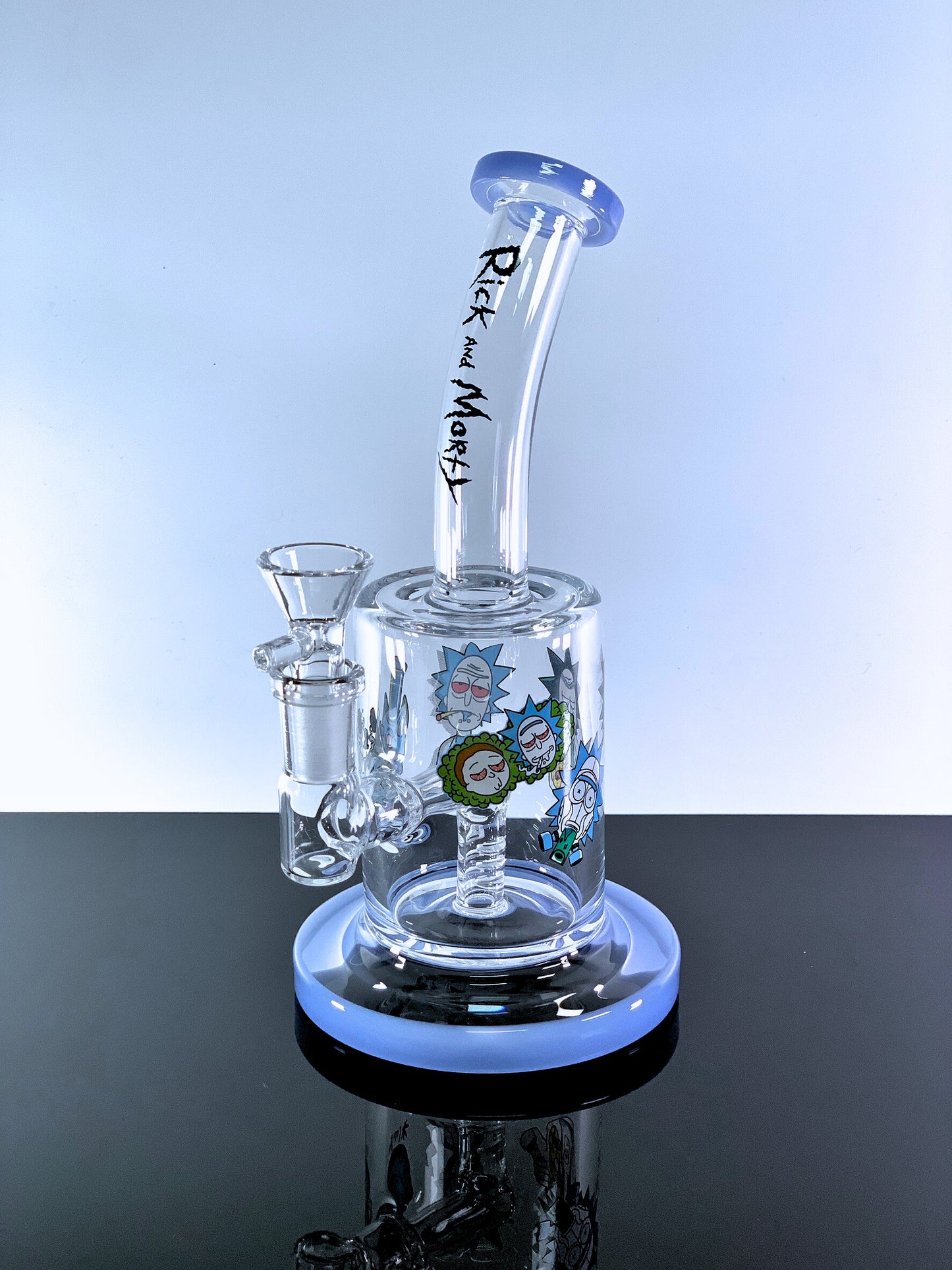 Rick & Morty Mini Dab Rig 8 Inches