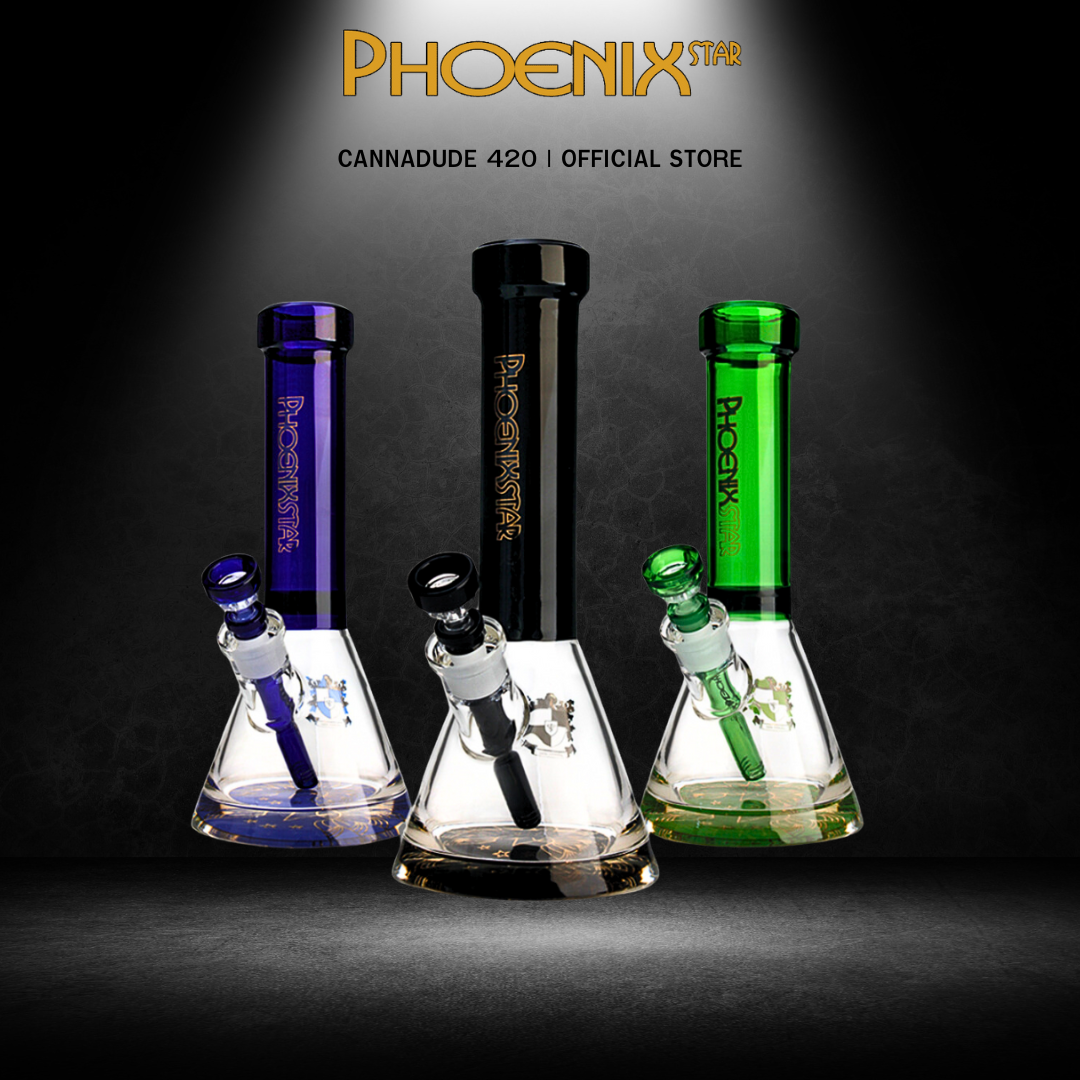 Phoenix Star 9mm Extra Thick Beaker 12" Water Pipe