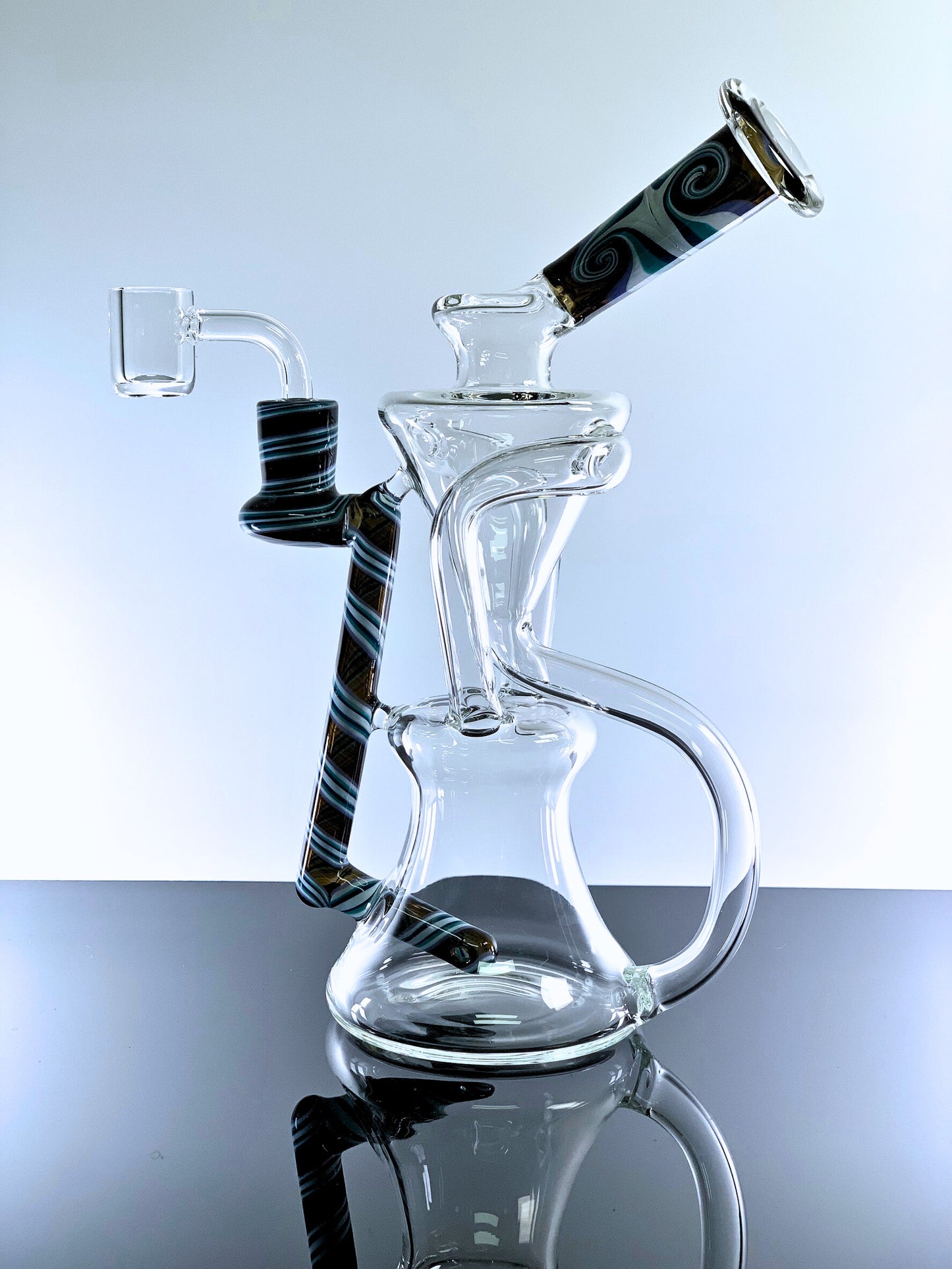Tronto Rod Recycler Dab Rig 7 Inches