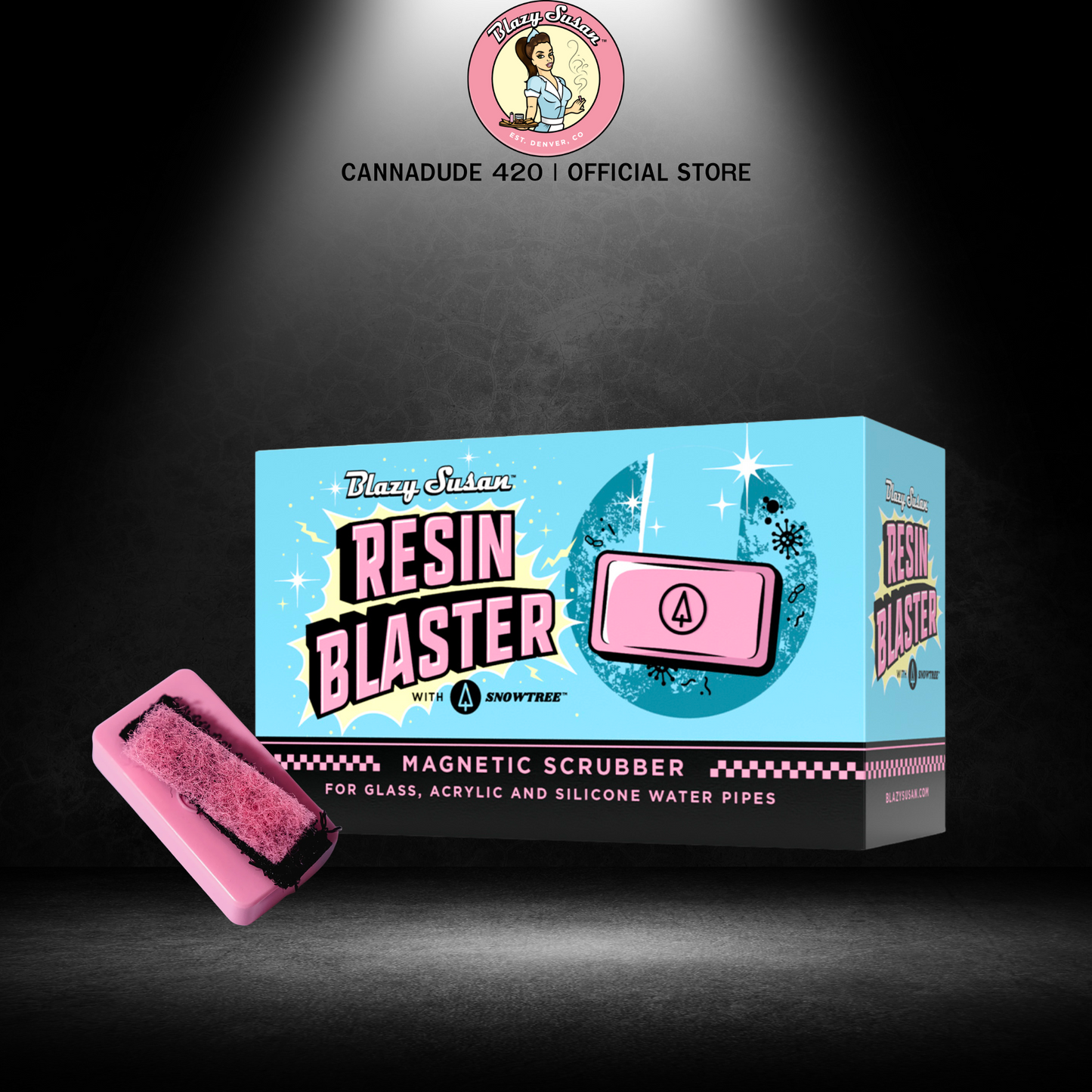 Blazy Susan Resin Blaster Magnetic Scrubber
