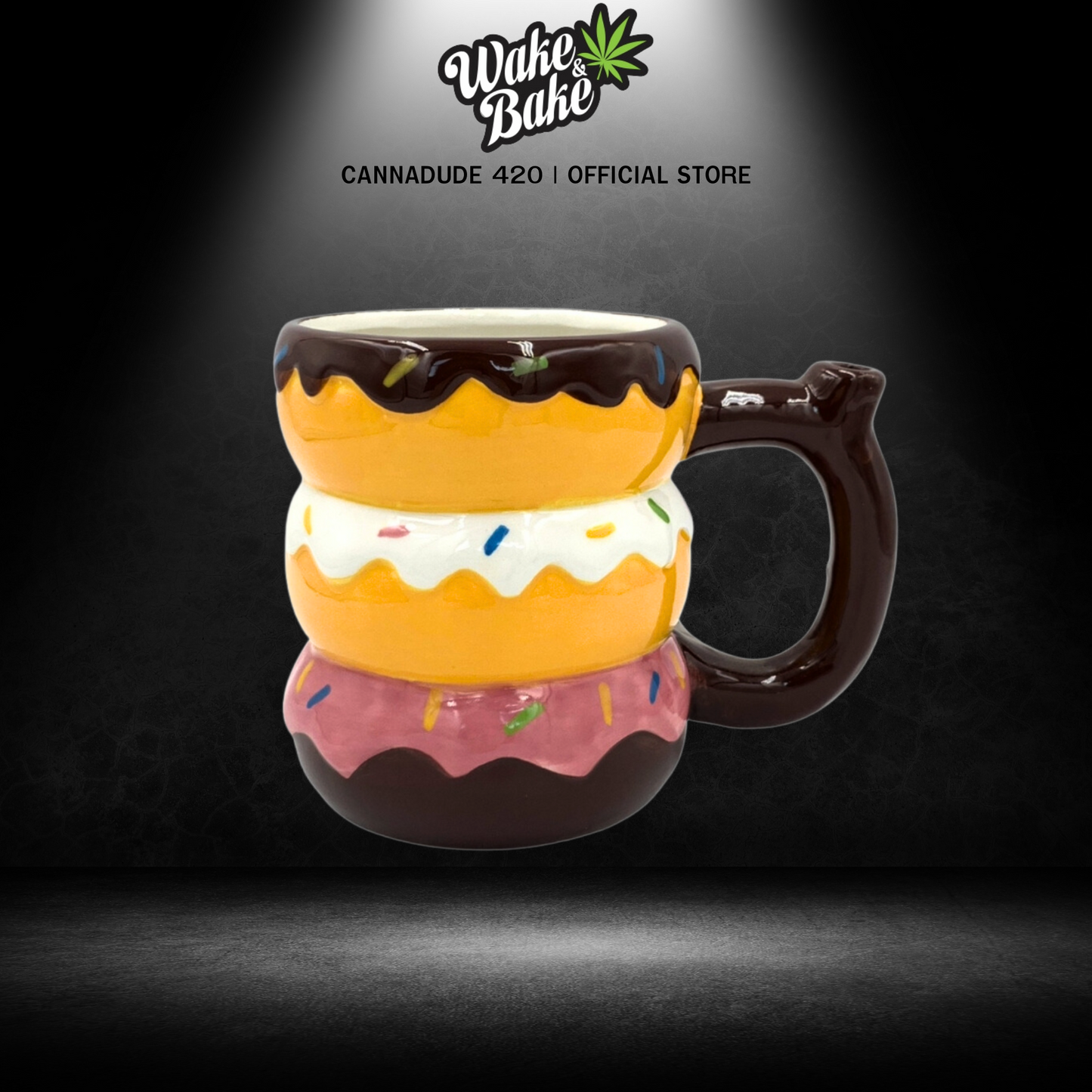 DONUT COFFEE CUP PIPE
