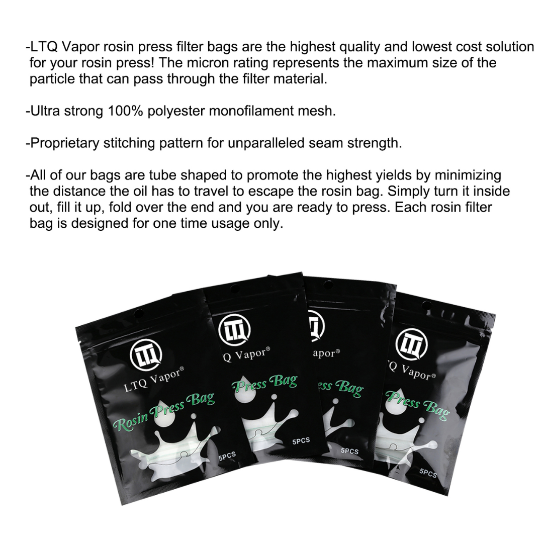 Rosin Press Micron Bags