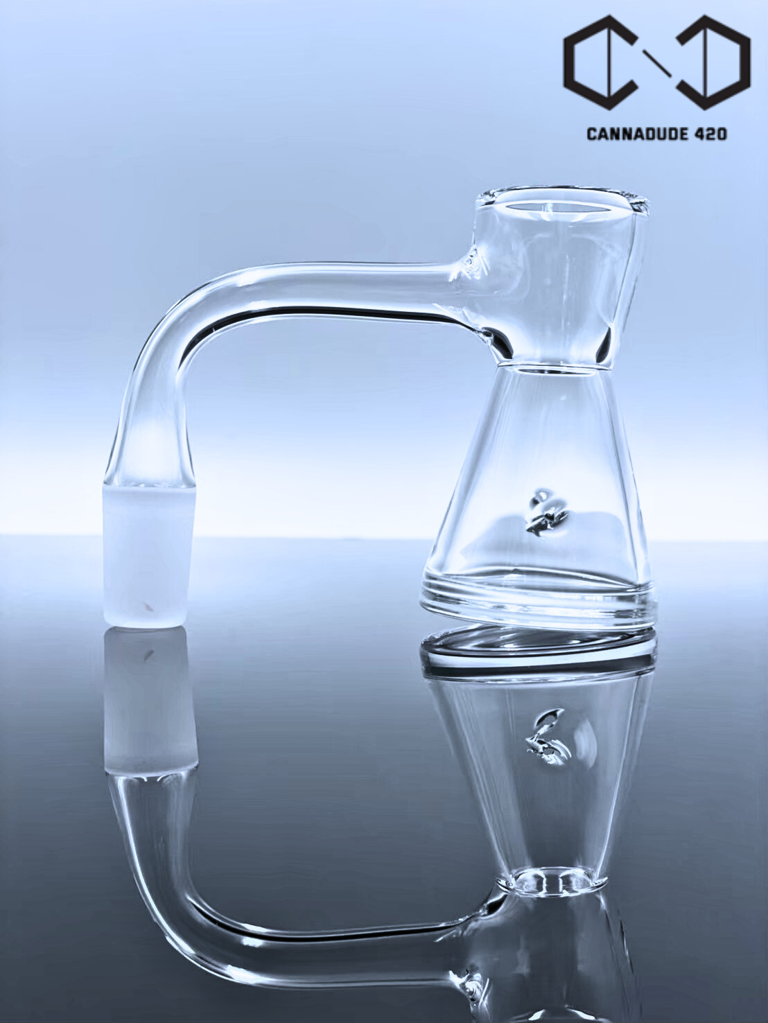 Quartz Banger Full Weld Hourglass Auto Spinner