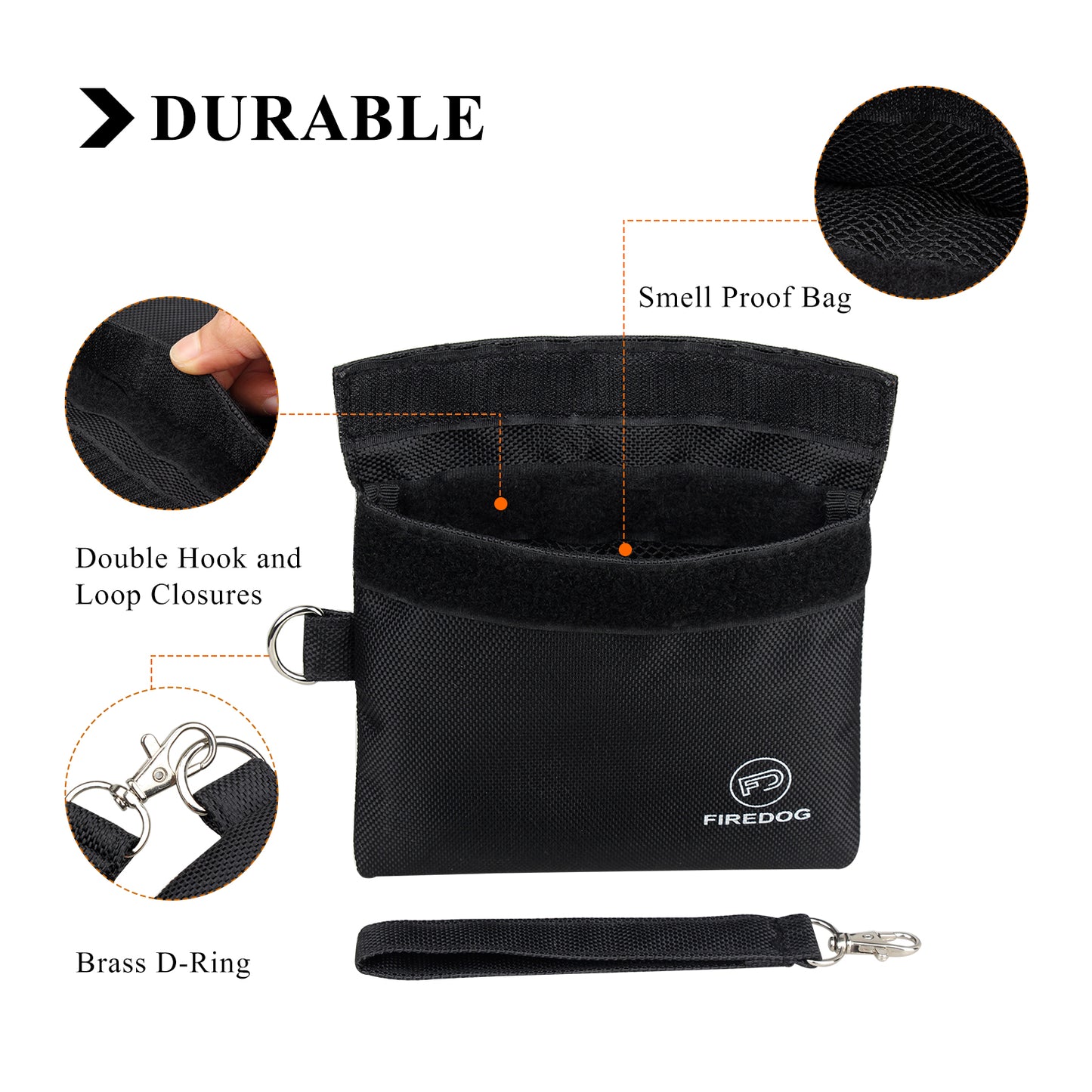 FIREDOG Smell Proof Bag TZ-09