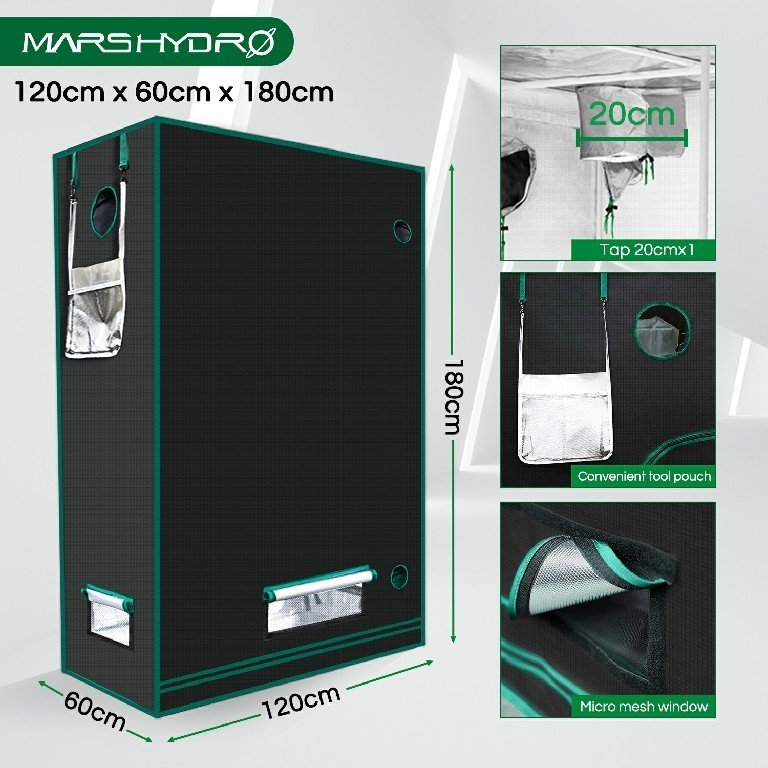 MARS HYDRO GROW TENT - 120x60x180 CM