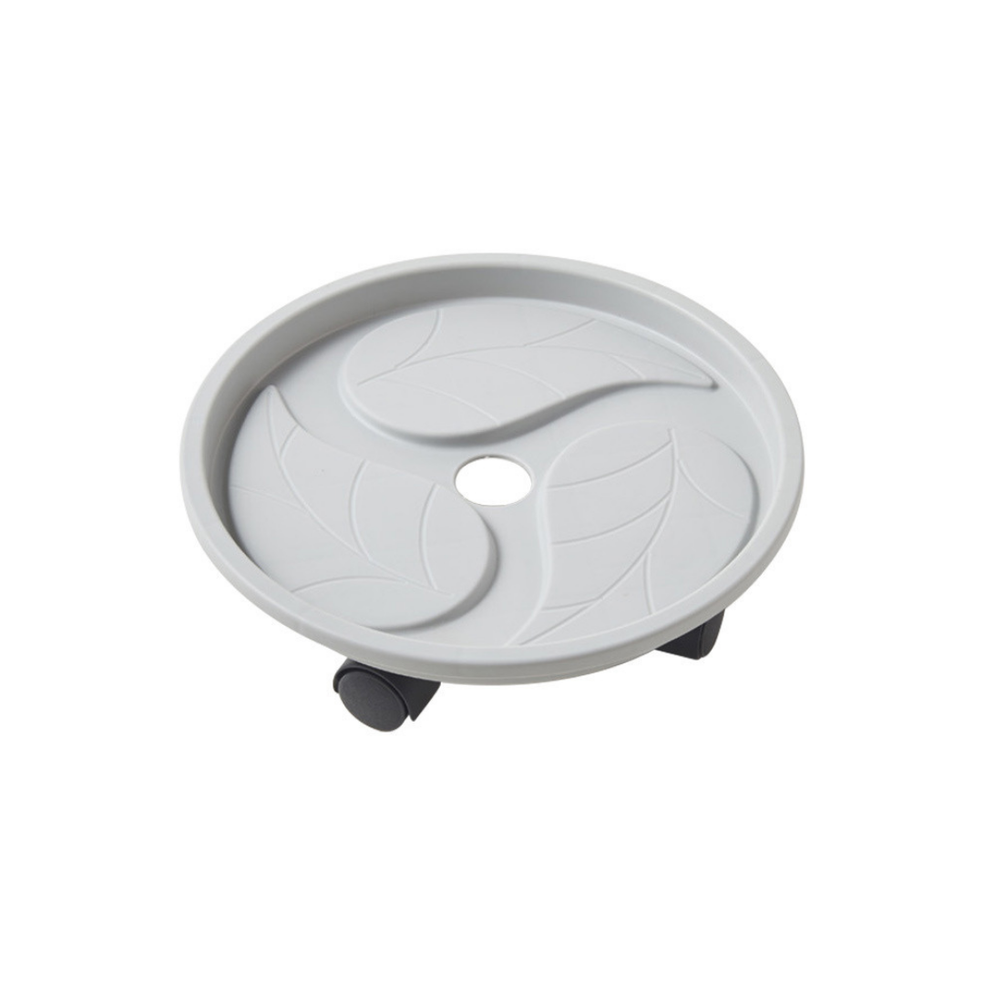 PLANT STAND WITH WHEELS TRAY