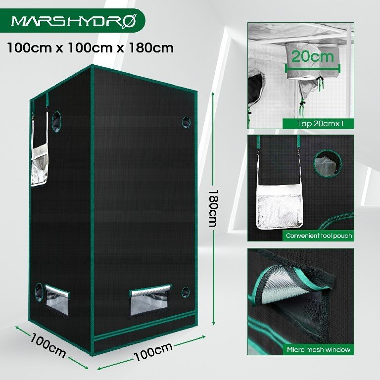 MARS HYDRO GROW TENT - 100X100X180 CM
