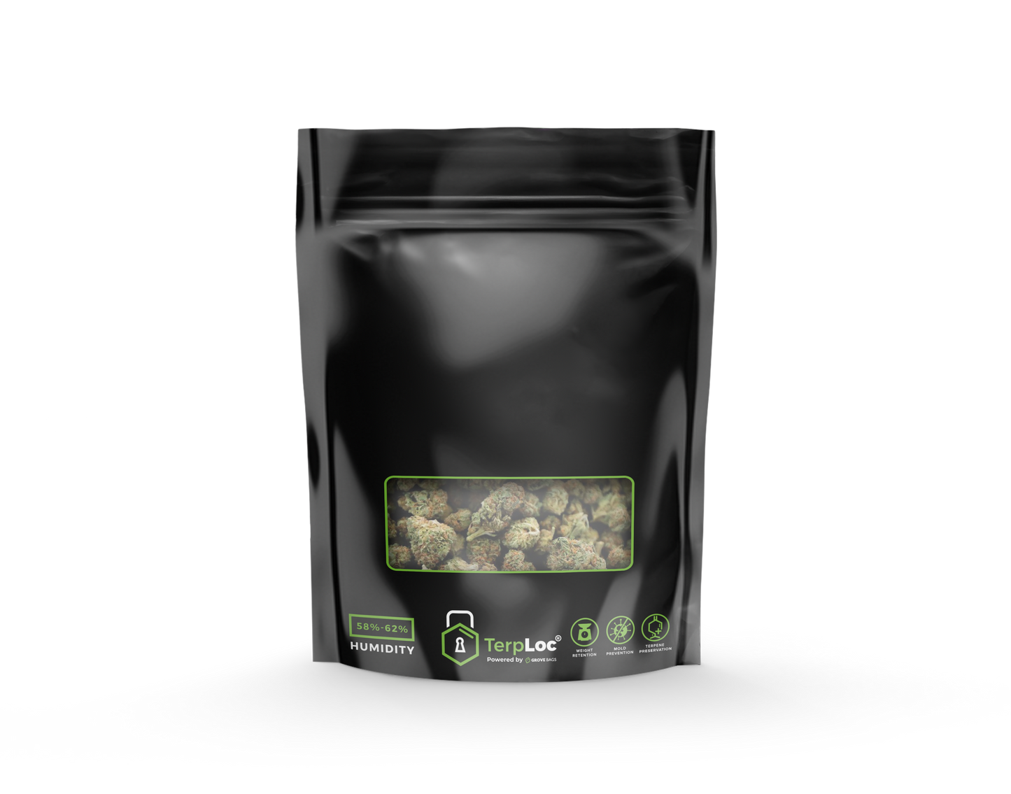 Grove Bags TerpLoc 1 Ounce Window Pouch – Single