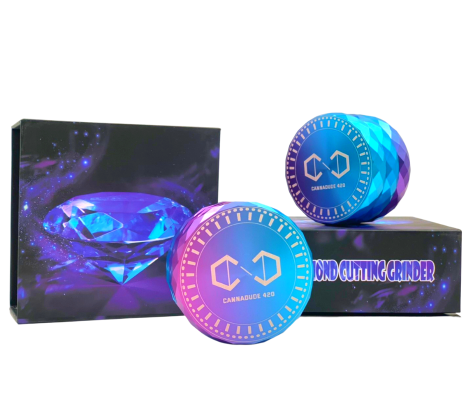 Cannadude 420 Grinder Diamond shape 63 mm.