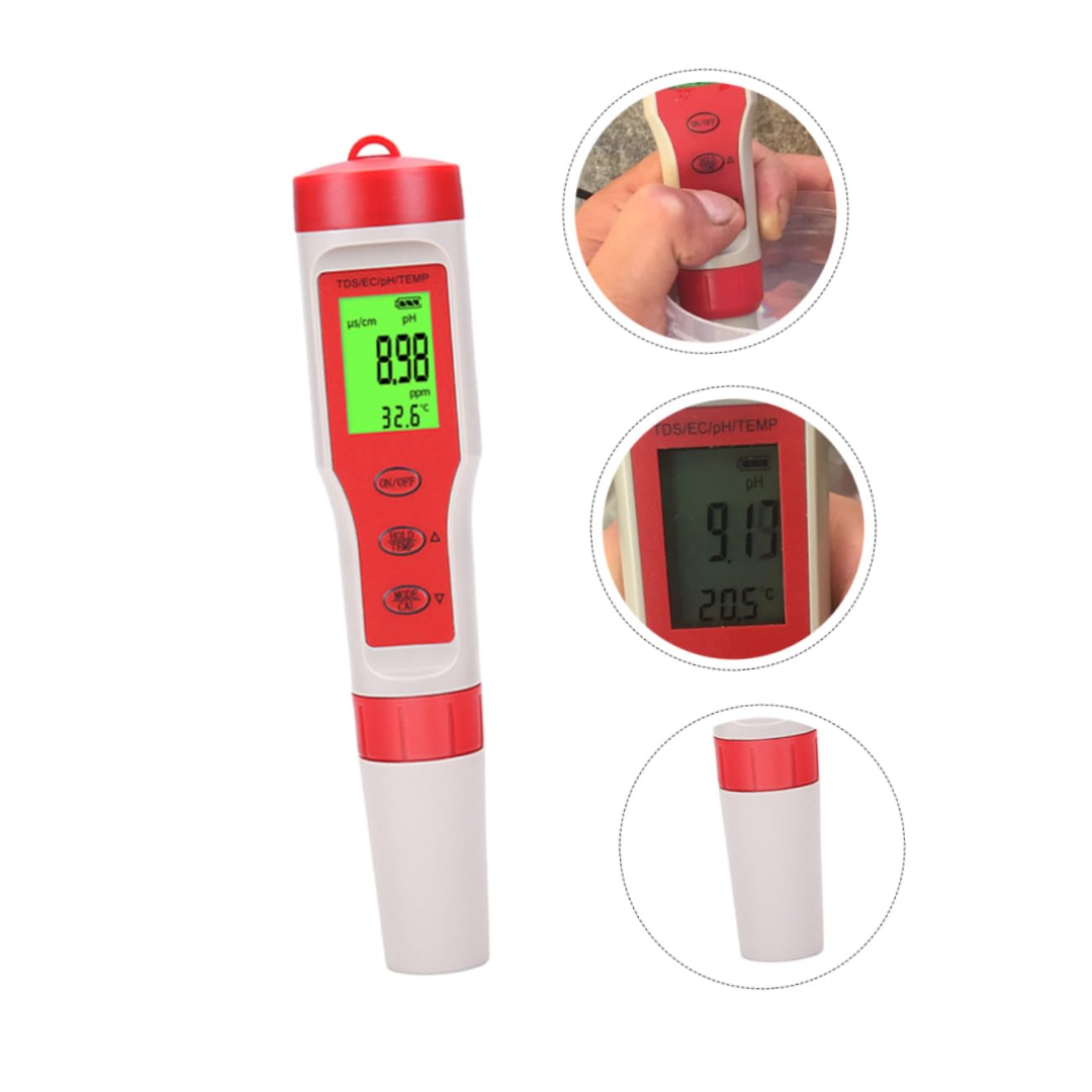 4in1 Waterproof TDS PH EC Temperature Meter
