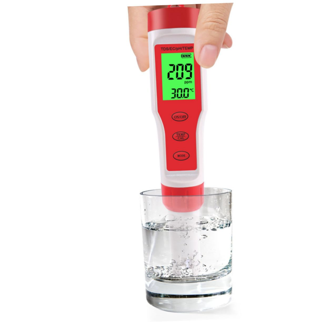 4in1 Waterproof TDS PH EC Temperature Meter
