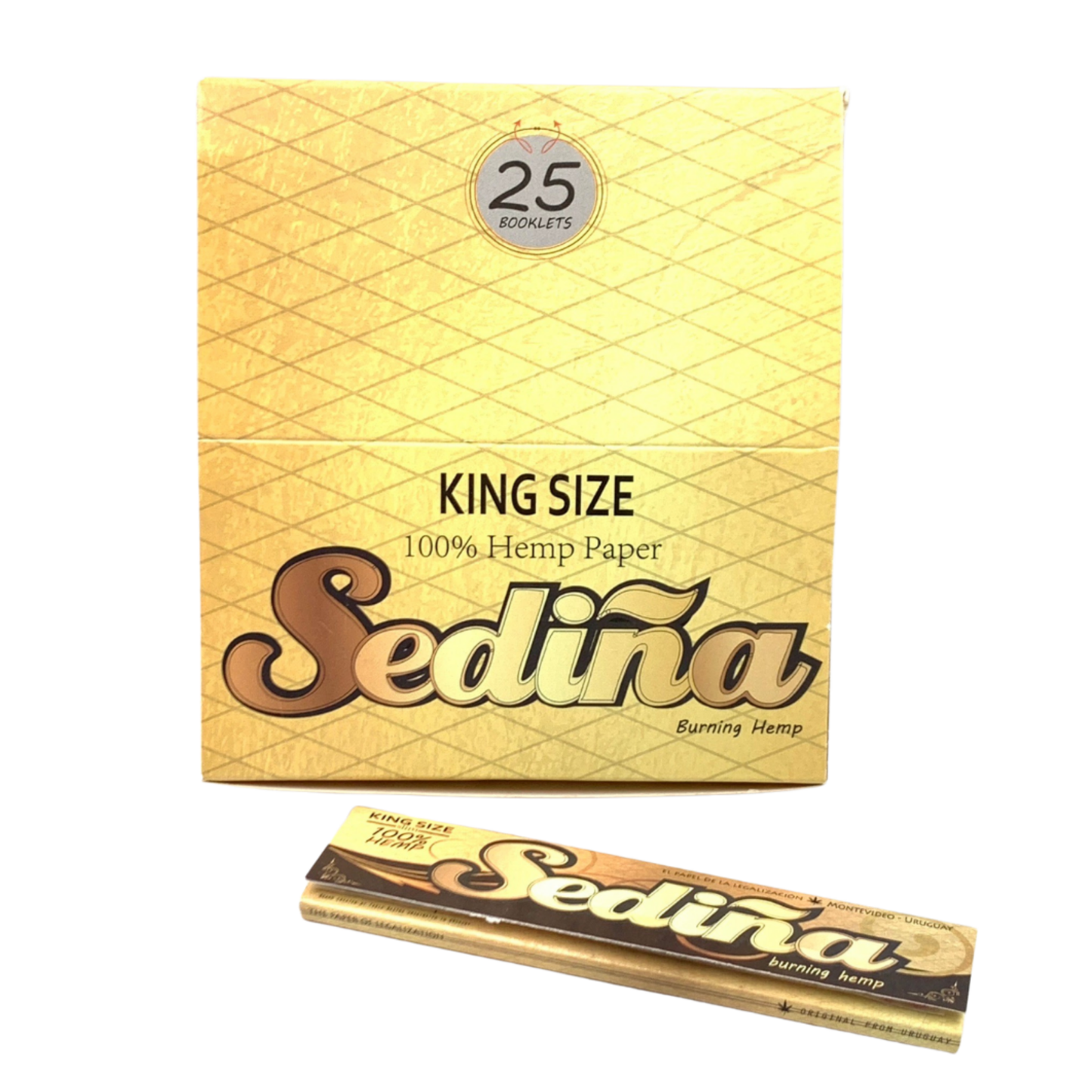 SEDINA Gold Natural Rolling Paper King Size