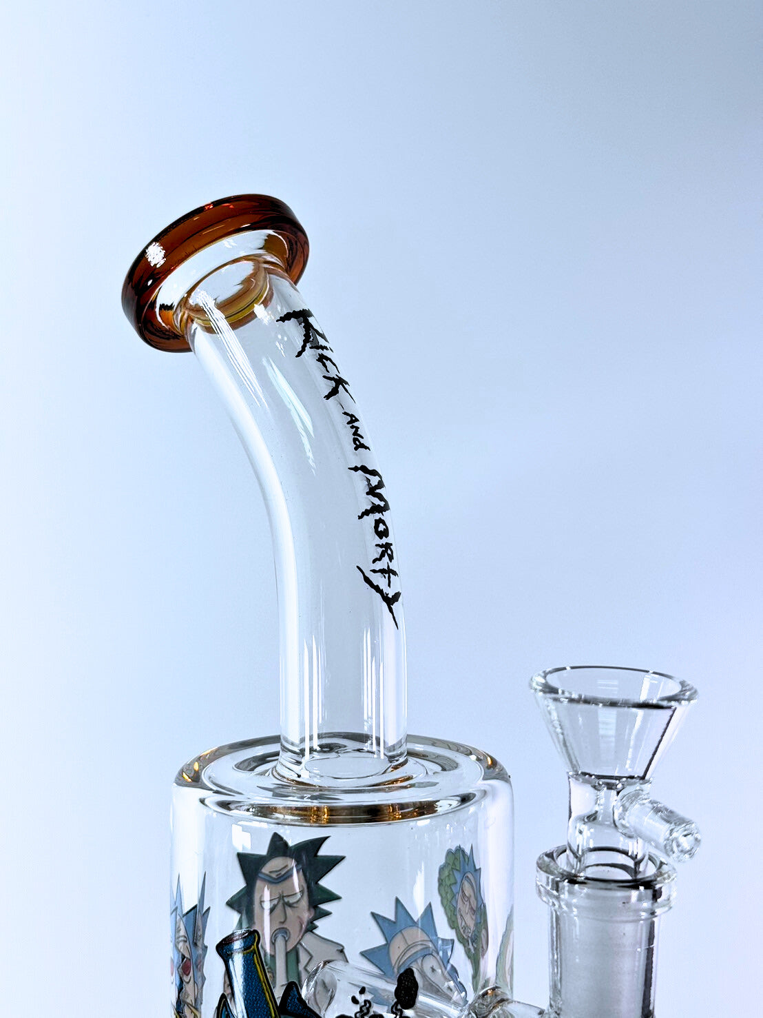 Rick & Morty Mini Dab Rig 8 Inches