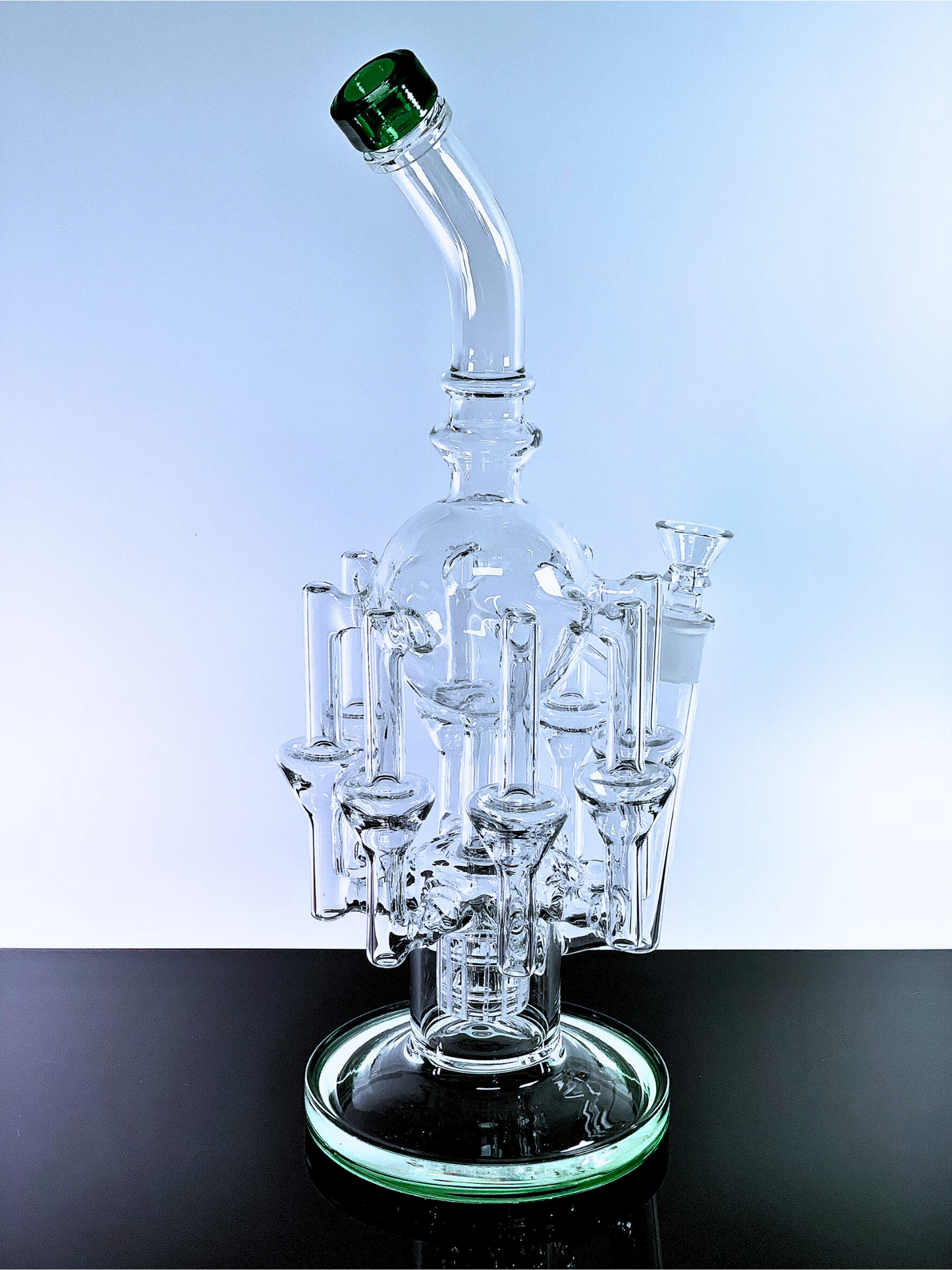Omega Line Recycler Glass Bong 13 Inches