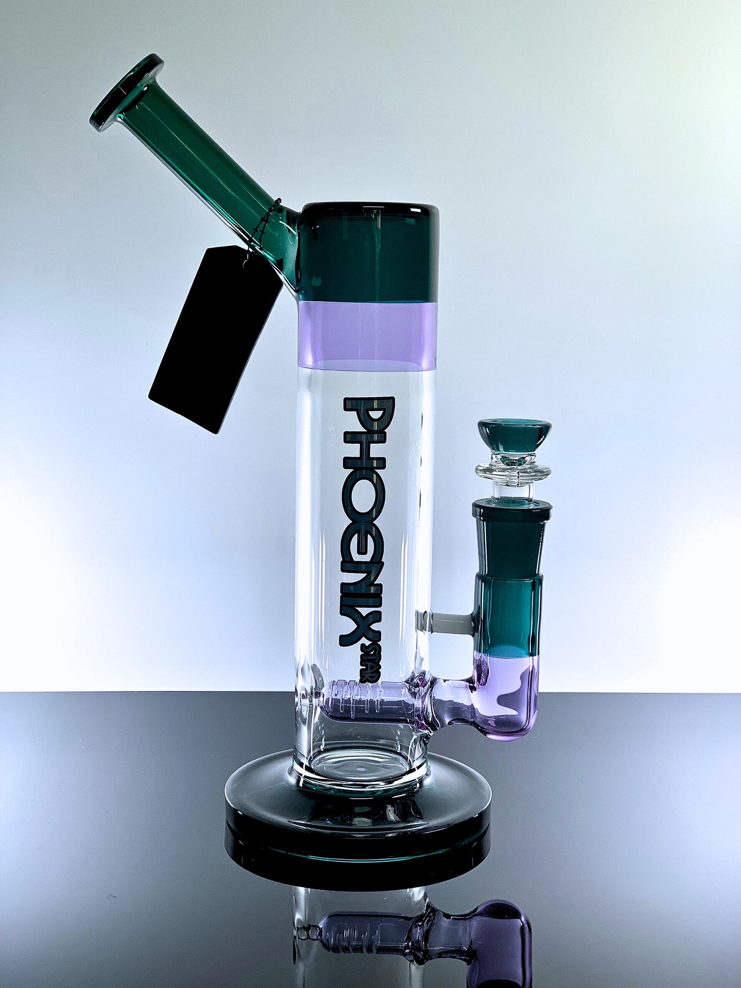 Phoenix Dab Rig with Golden Design 11.8 Inches