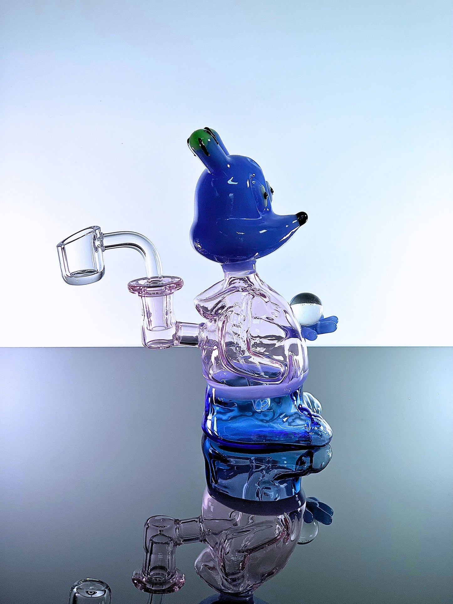 Squirrel Slitted Diff Dab Rig 6 Inches