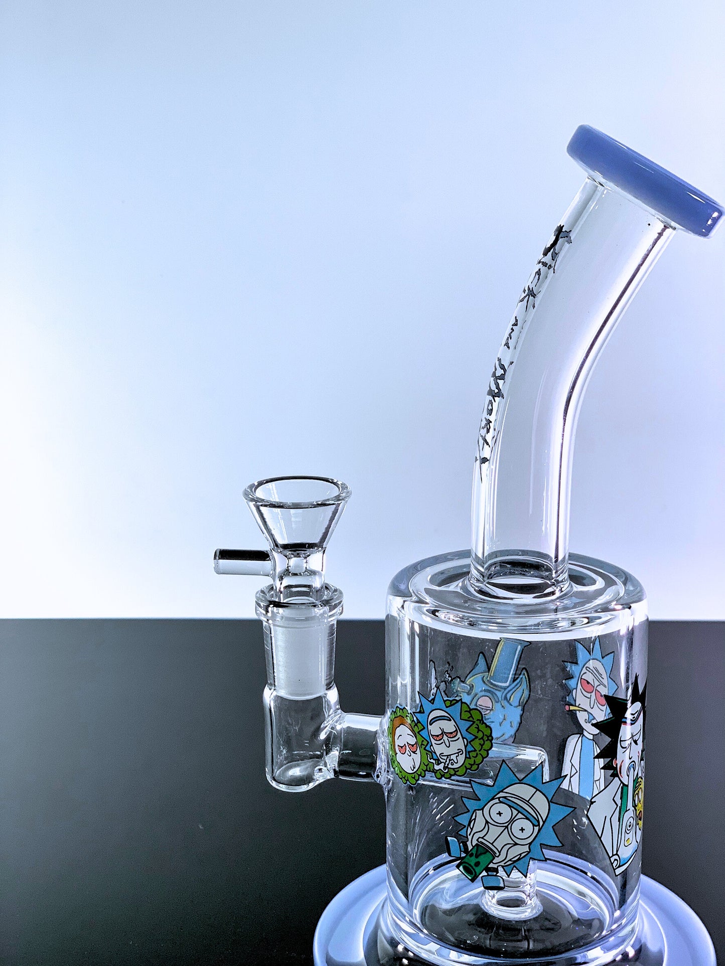 Rick & Morty Mini Dab Rig 8 Inches