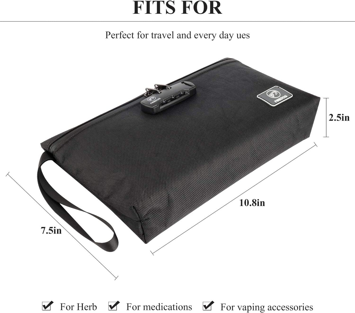 FIREDOG Smell Proof Bag CL119