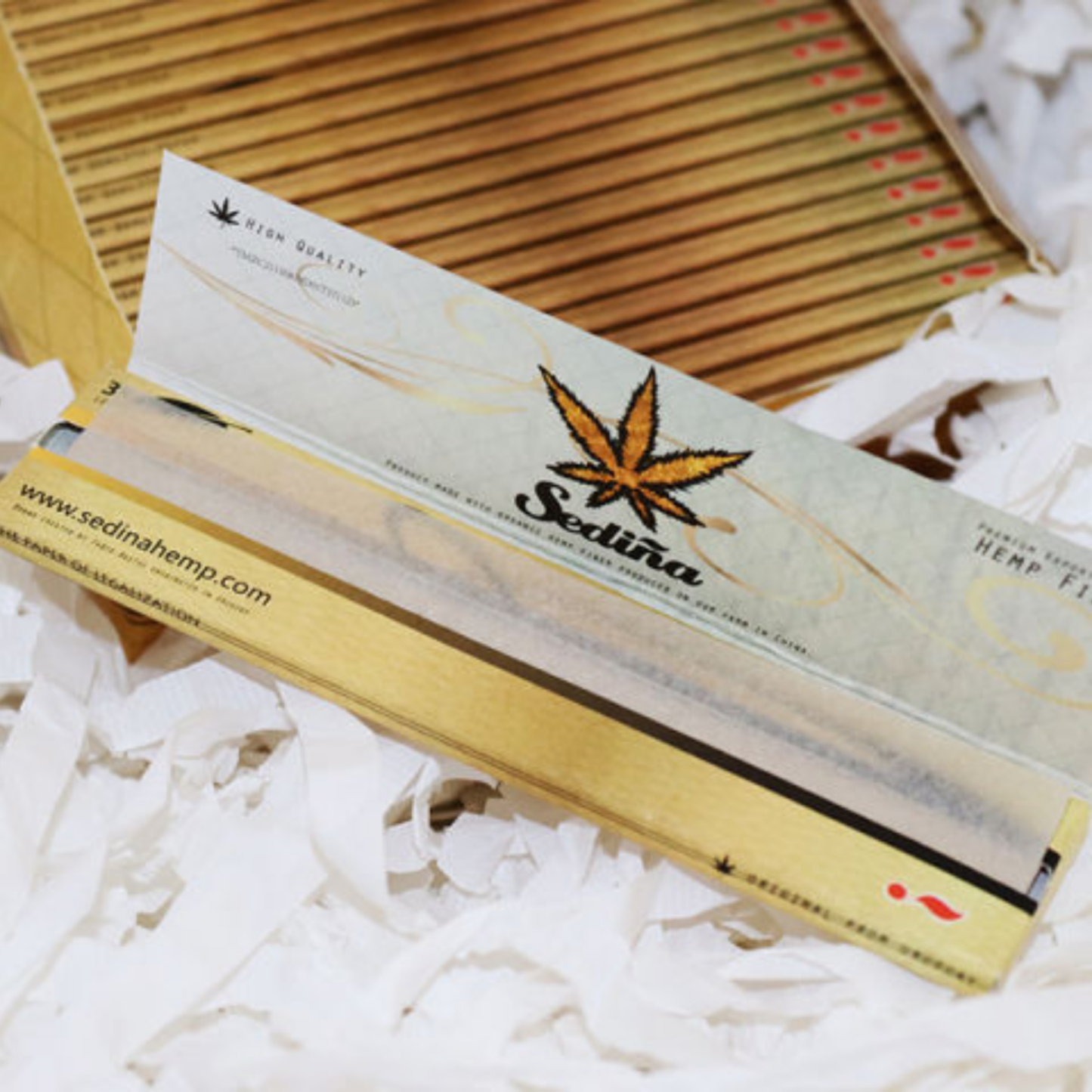 SEDINA Gold Natural Rolling Paper King Size