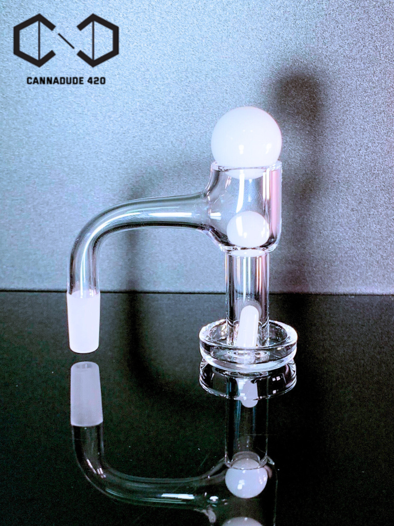 Colored Terp Slurper Marble Set 20mm Carb Cap For Quartz Banger