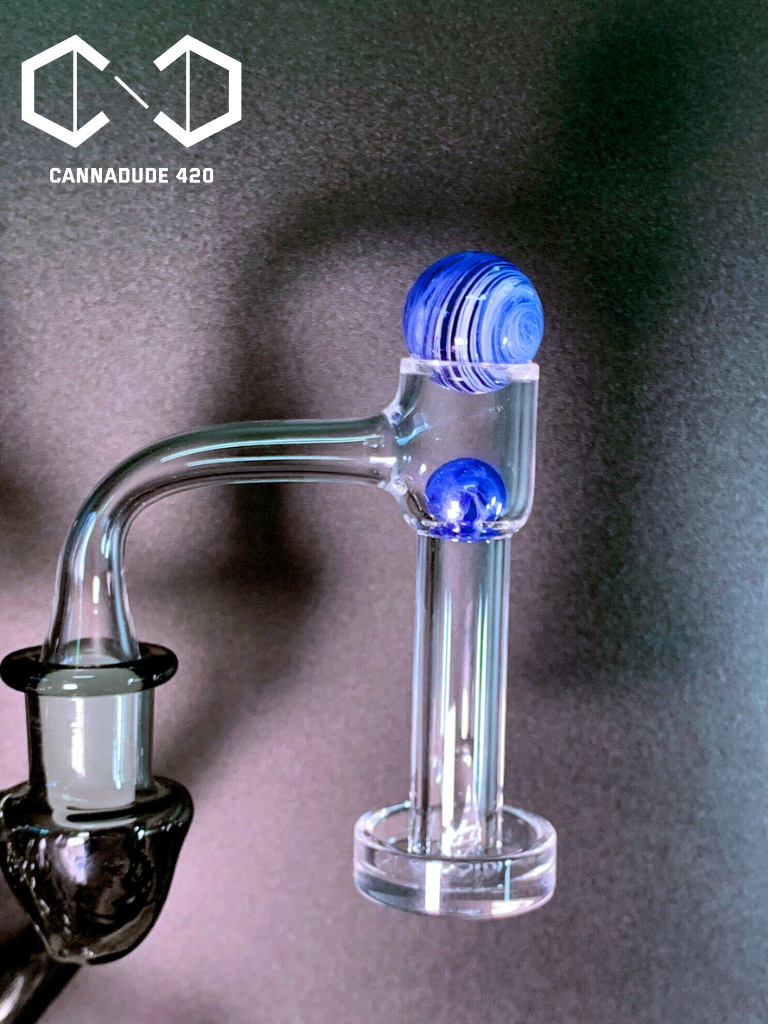 Glass Terp Slurper Set 20mm Carb Cap For Quartz Banger