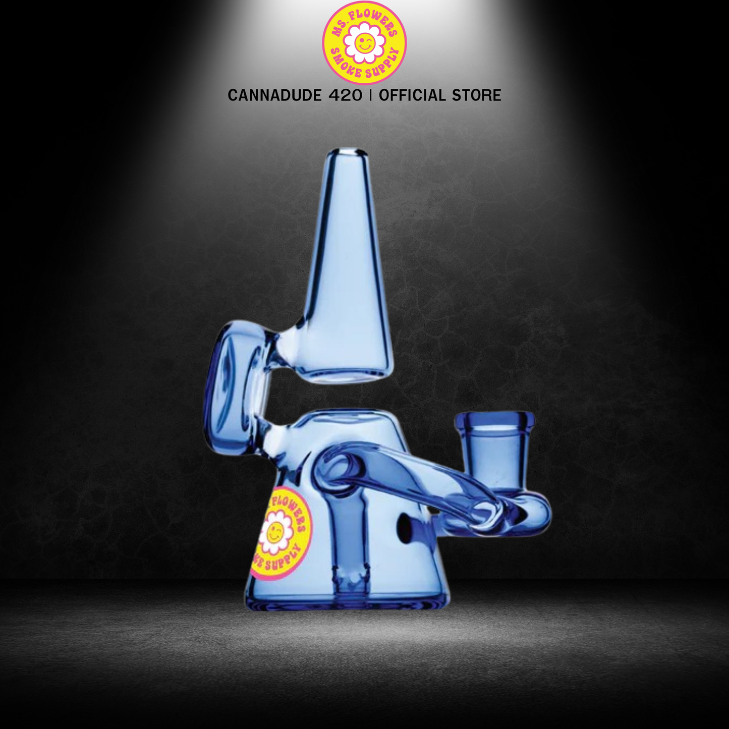 Ms. Flowers® Mini Cone Cycler Dab Rig Recycler