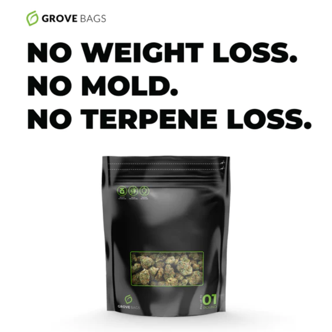 Grove Bags TerpLoc 1 Ounce Window Pouch – Single