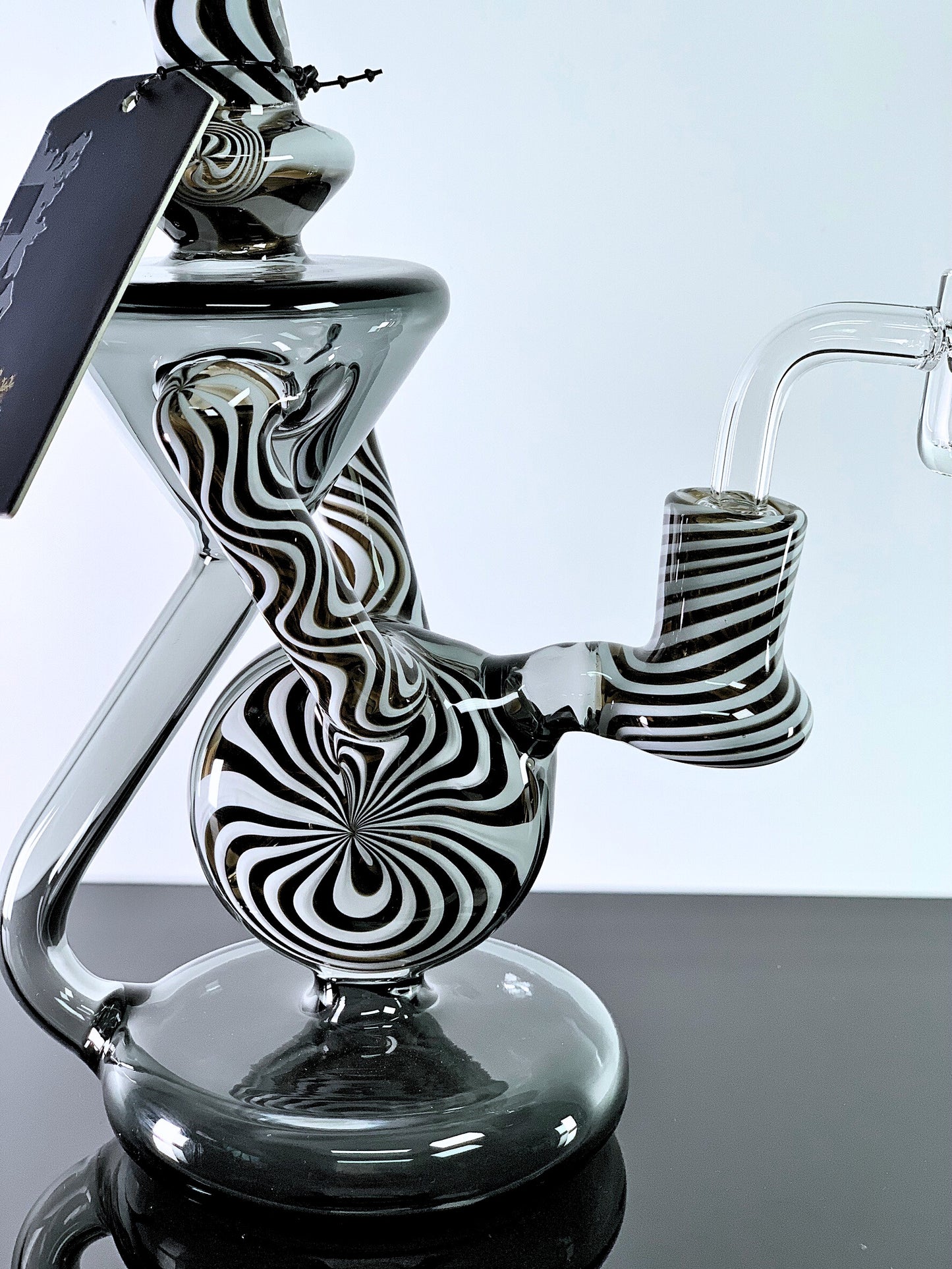 Reb Bull Recycler Dab Rig 8 Inches