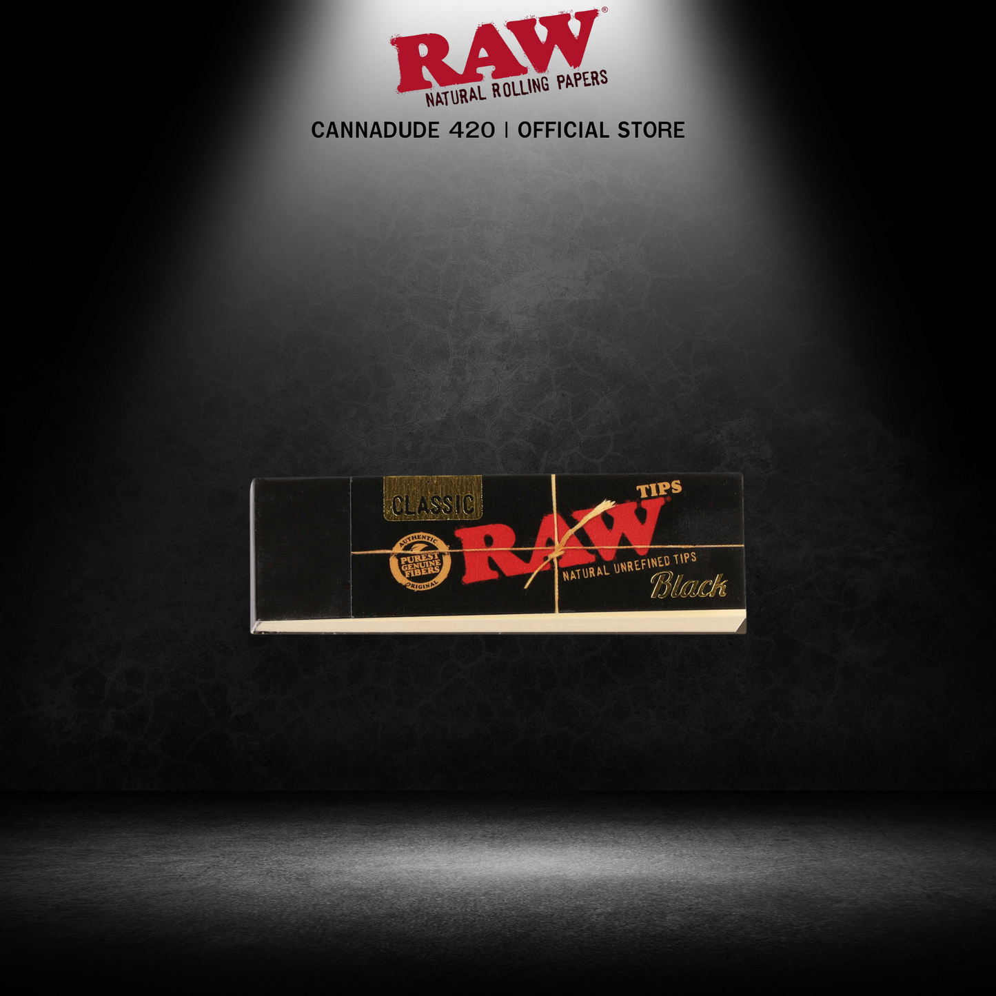 RAW Black Tips Filter Tips