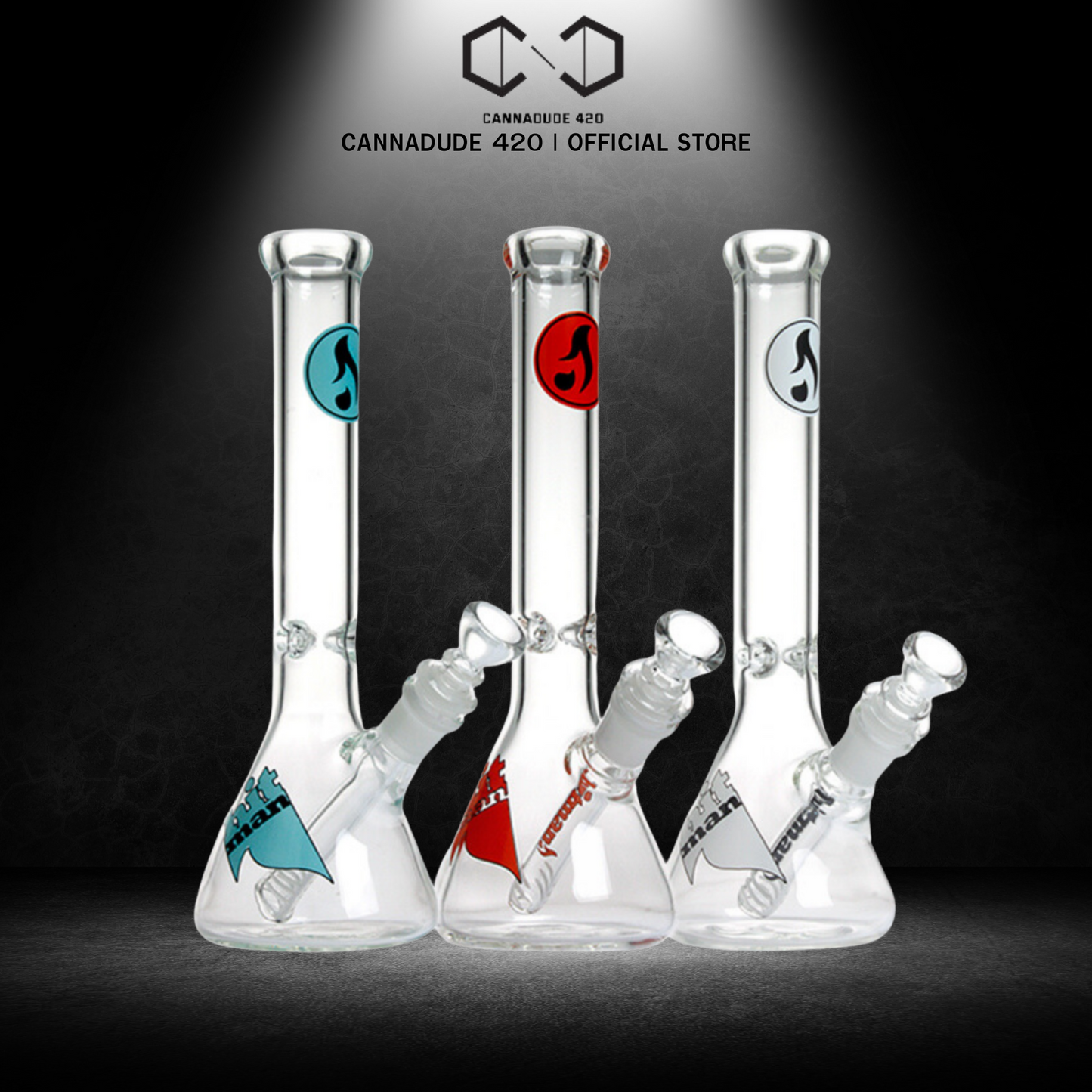 Hitman Glass Basic Beaker 10 Inches
