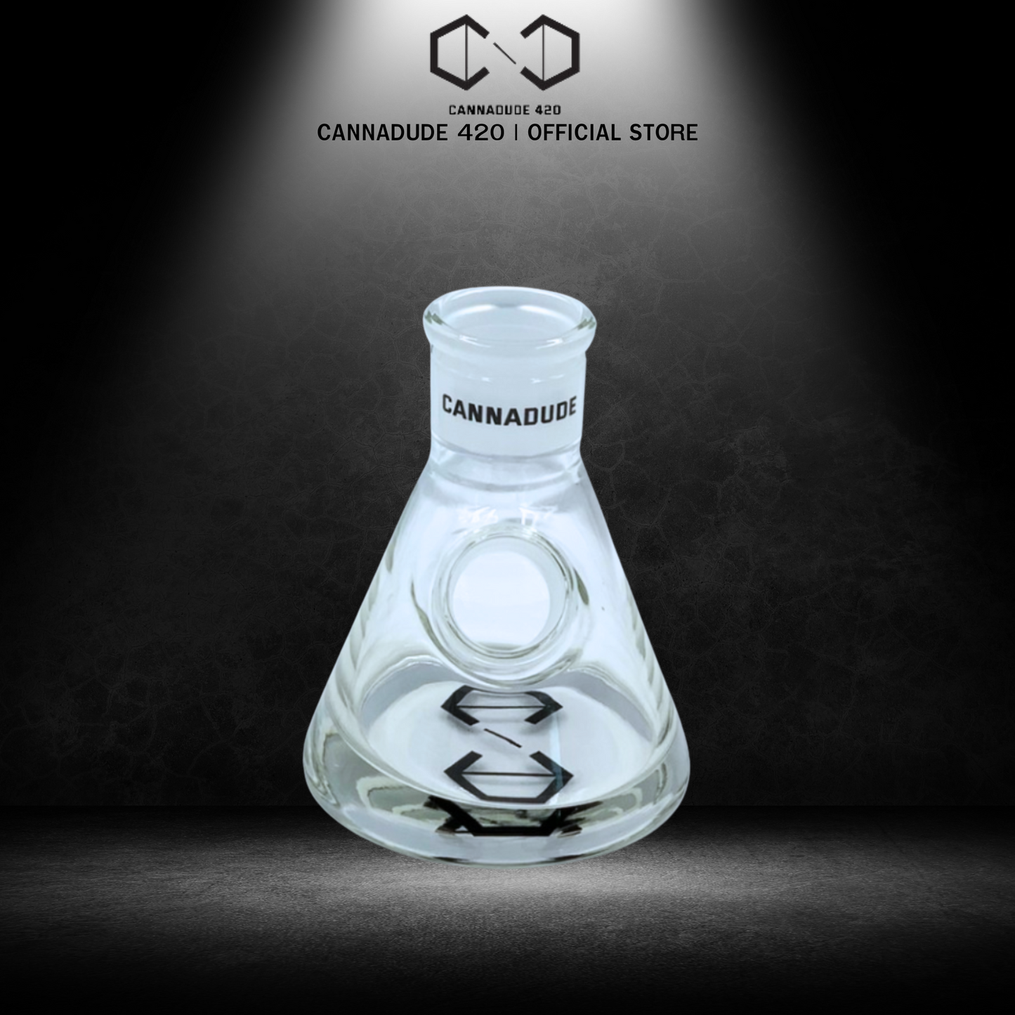 Base Cannadude420 Lego V.2 SUPER THICK Beaker Glass Bong 18 Inches