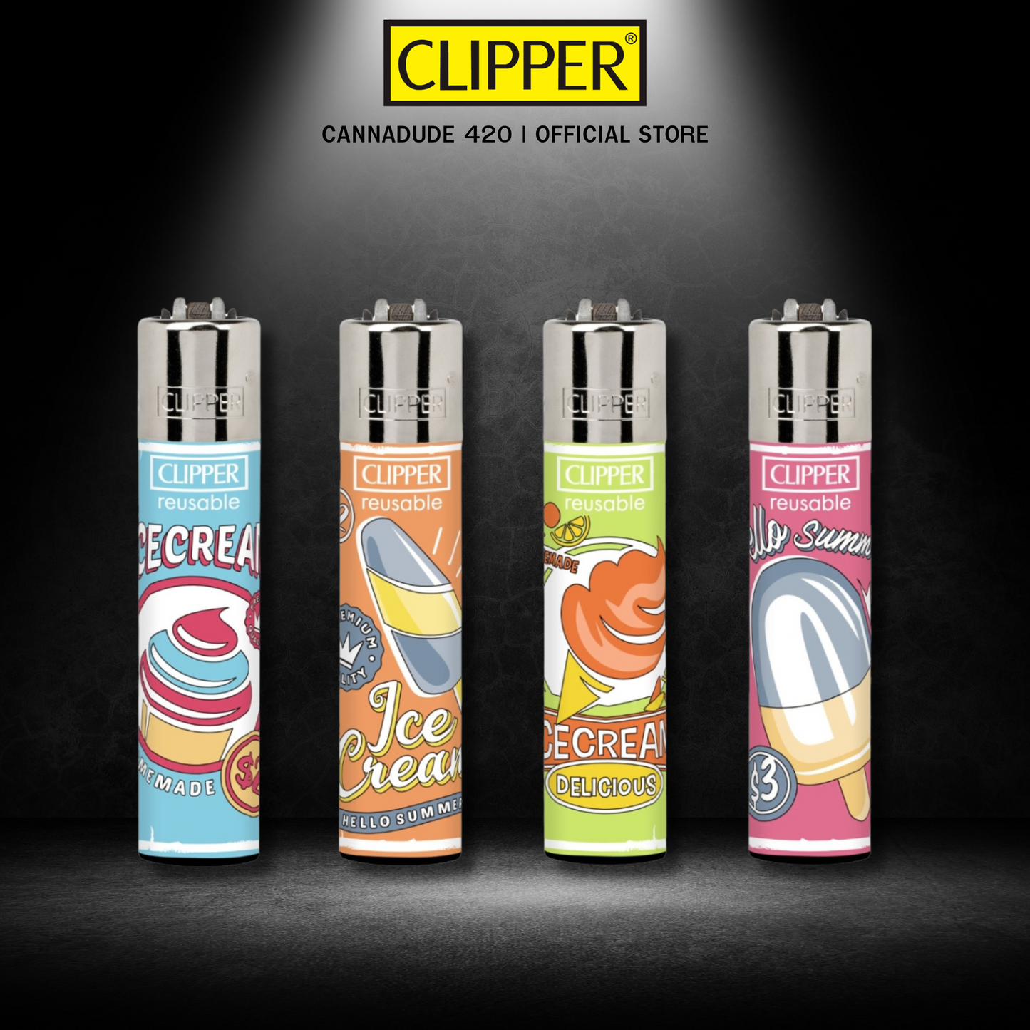 Clipper Reusable Lighter Sweet Summer Collection