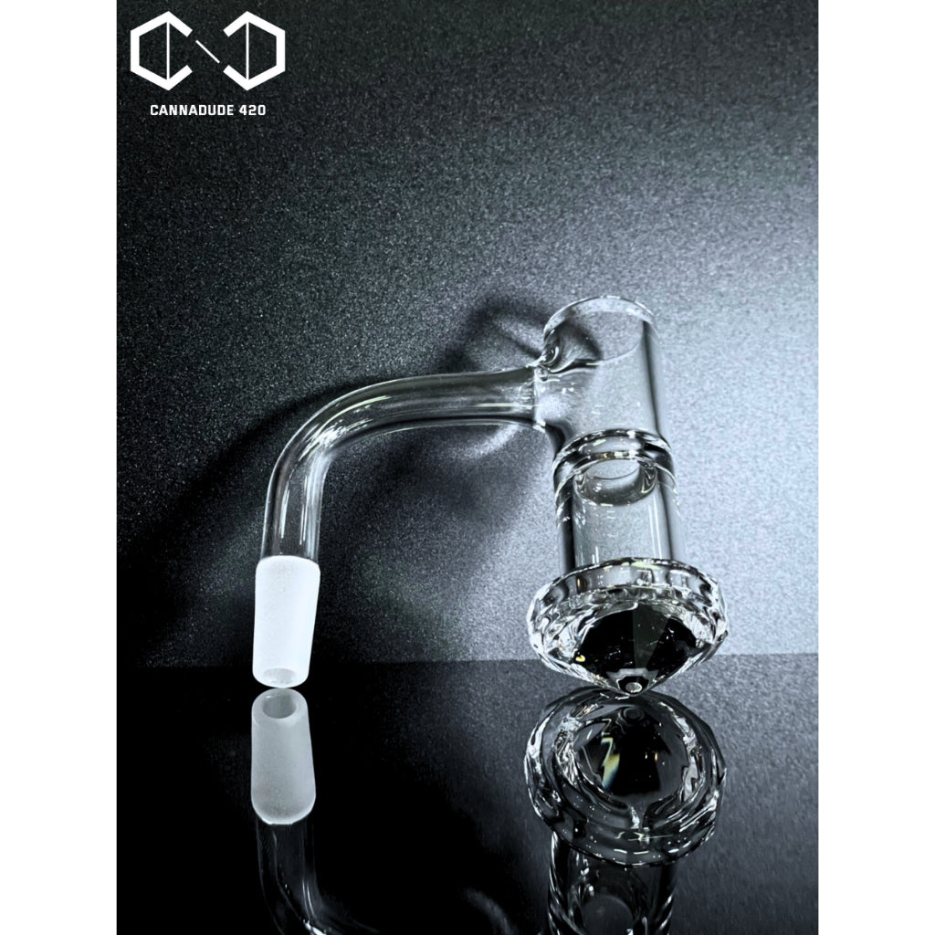 Quartz Banger Full Weld Diamond Straight Terp Slurper