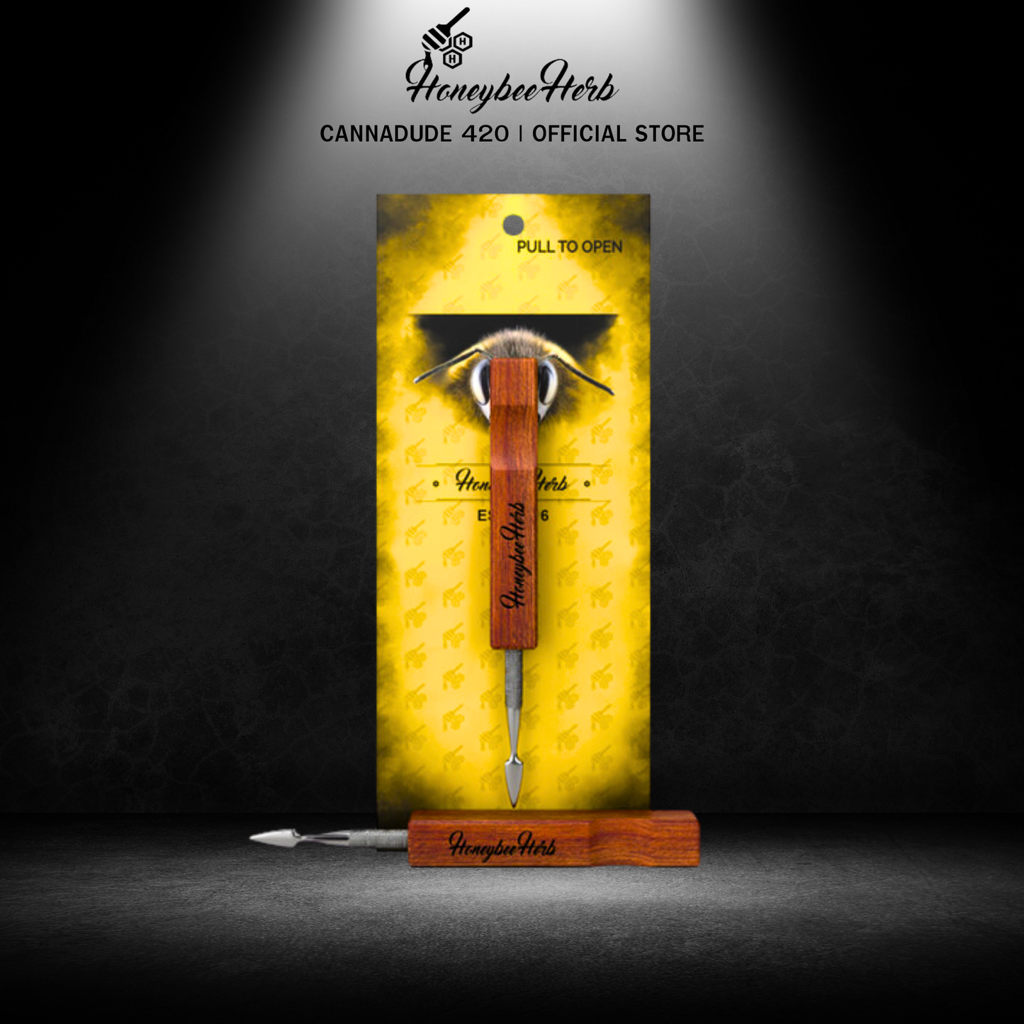 HONEYBEE HERB | WOODEN DAB TOOL