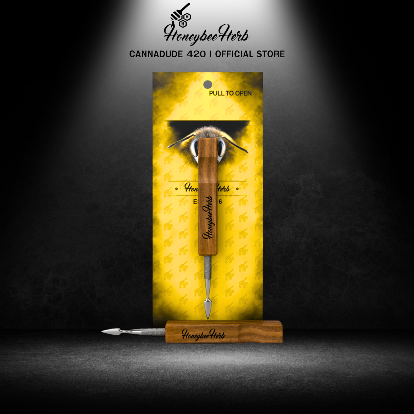 HONEYBEE HERB | WOODEN DAB TOOL