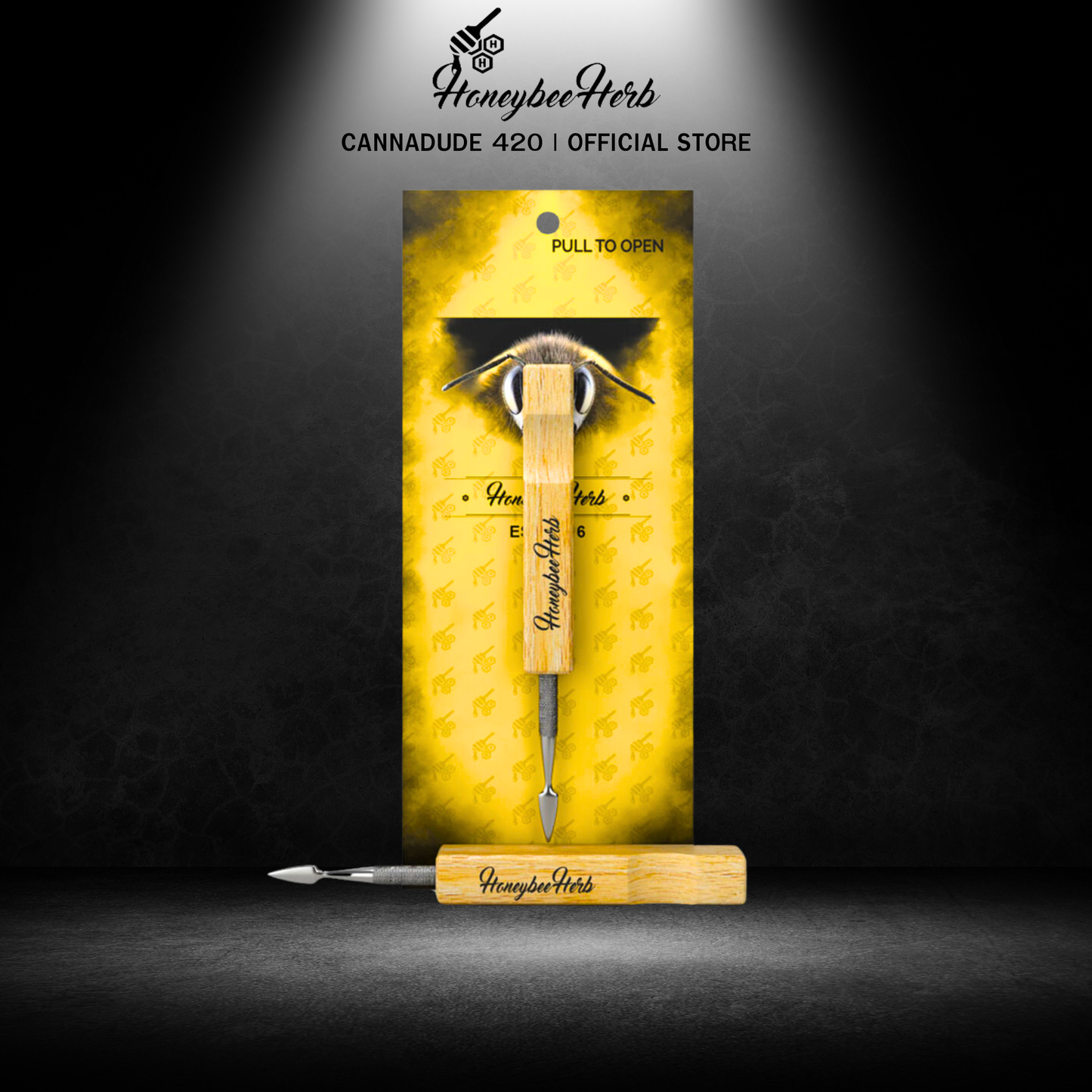 HONEYBEE HERB | WOODEN DAB TOOL