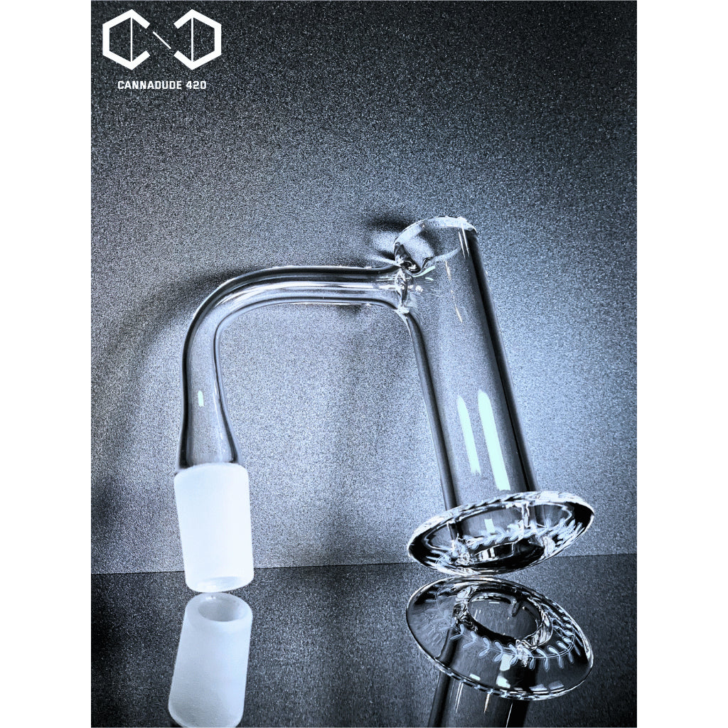 Quartz Banger Full Weld T Leaf Terp Blender
