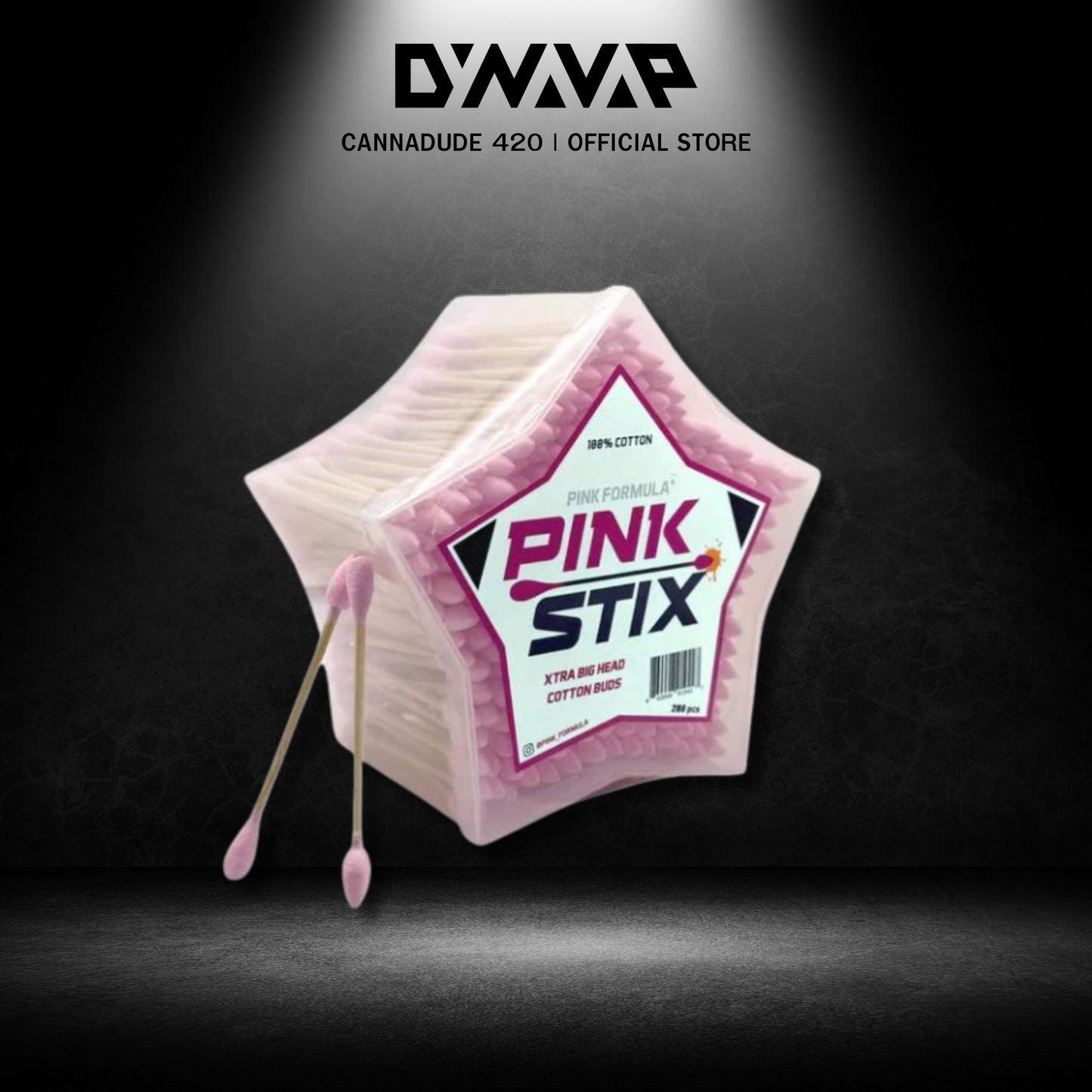 DYNAVAP Pink Stix - XL Cotton Heads Single Pack