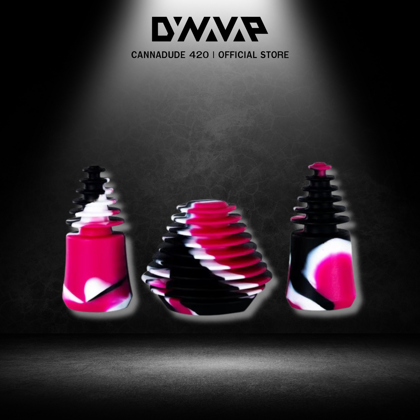 DYNAVAP Pink Plugs - Bong Plugs Silicone Plug Silicone Stopper
