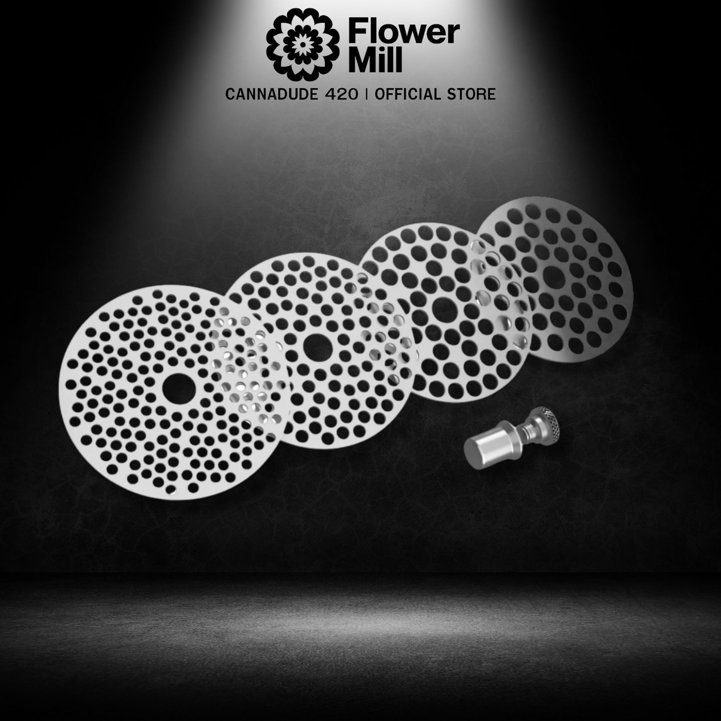 Flower Mill | Gen 1 - Premium Milling Plate Kit