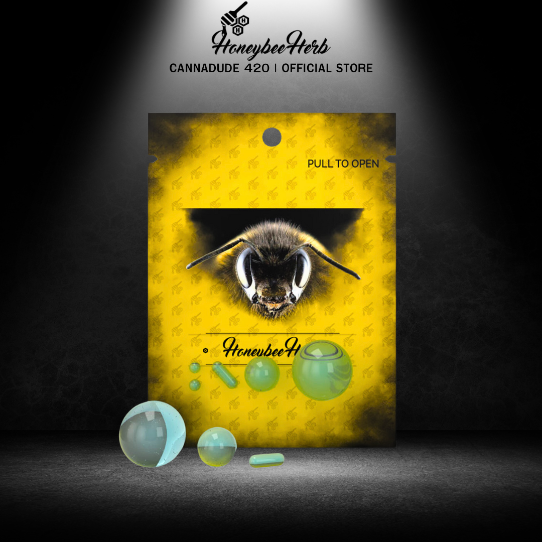 HONEYBEE HERB | GHOST GLASS DAB MARBLE SET