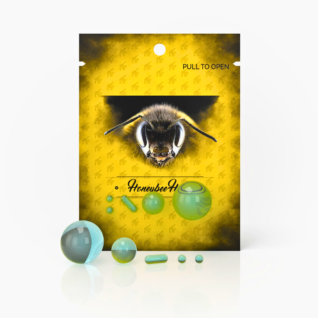 HONEYBEE HERB | GHOST GLASS DAB MARBLE SET