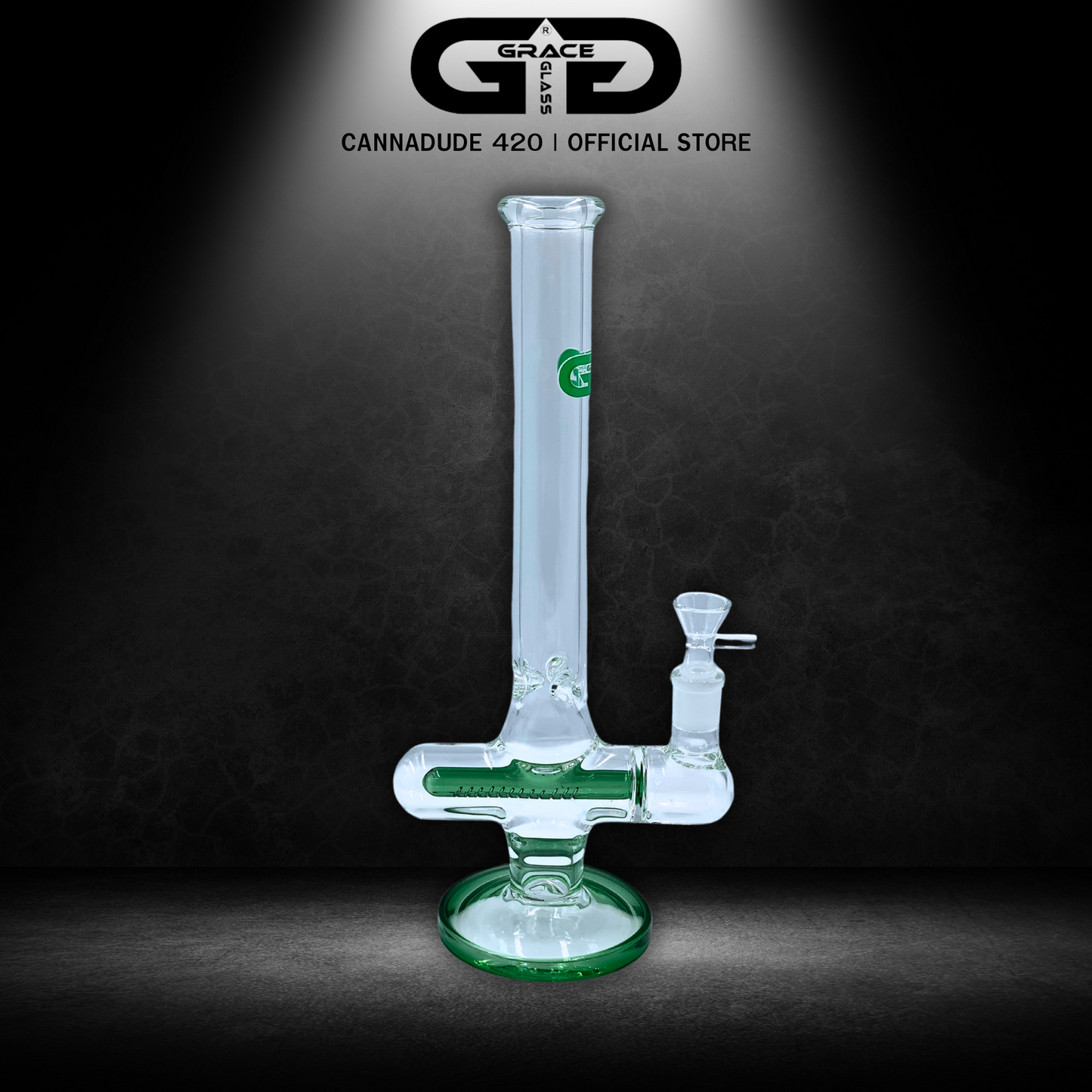 GRACE GLASS The Classic Cross 12 Inches