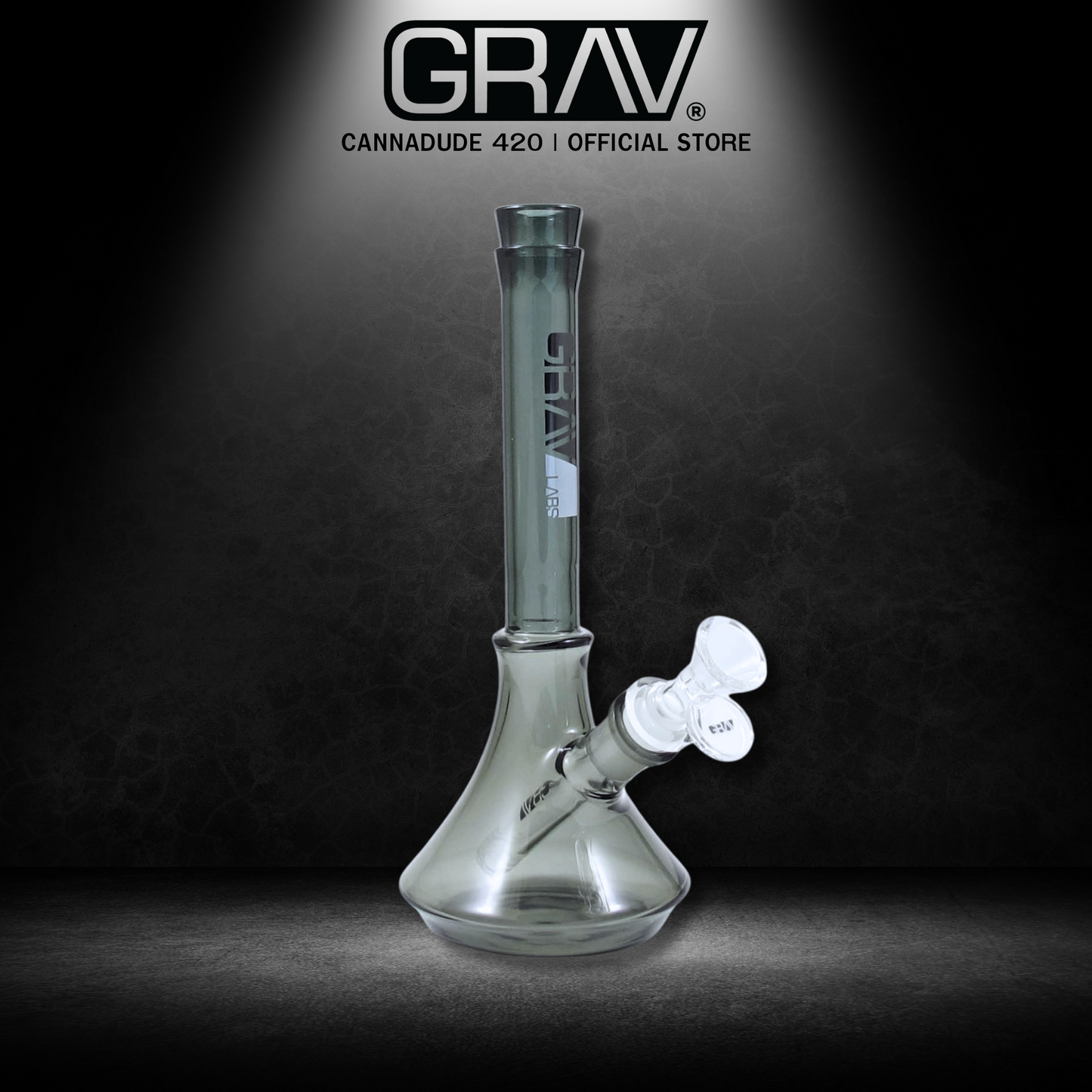 GRAV Long UFO Water Pipe 10 Inches