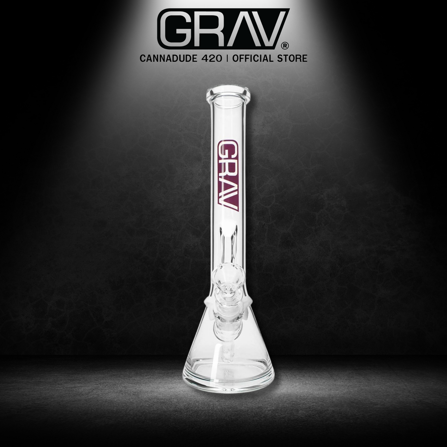 GRAV Beaker Glass Bong 12 Inches