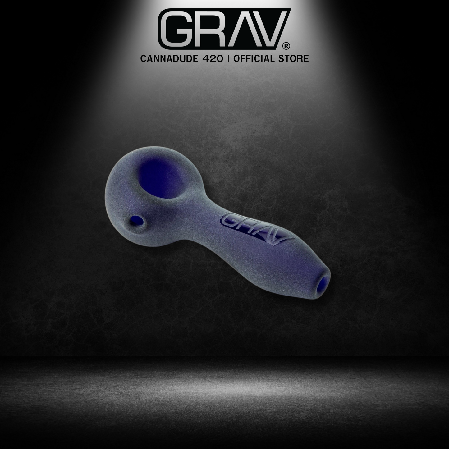 GRAV Pipe Sandblasted Spoon